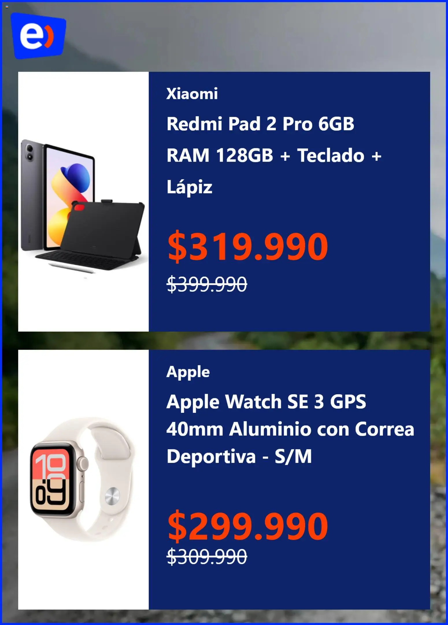 Entel Ofertas │ válido desde el 20.08.2026 | Página: 3 | Productos: Teclado