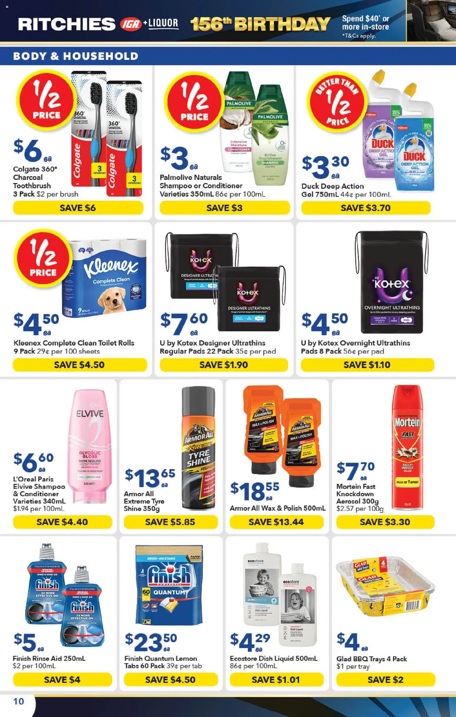 Ritchies catalogue - valid from 23/09/2026 | Page: 10 | Products: Household, Brush, Polish, Charcoal