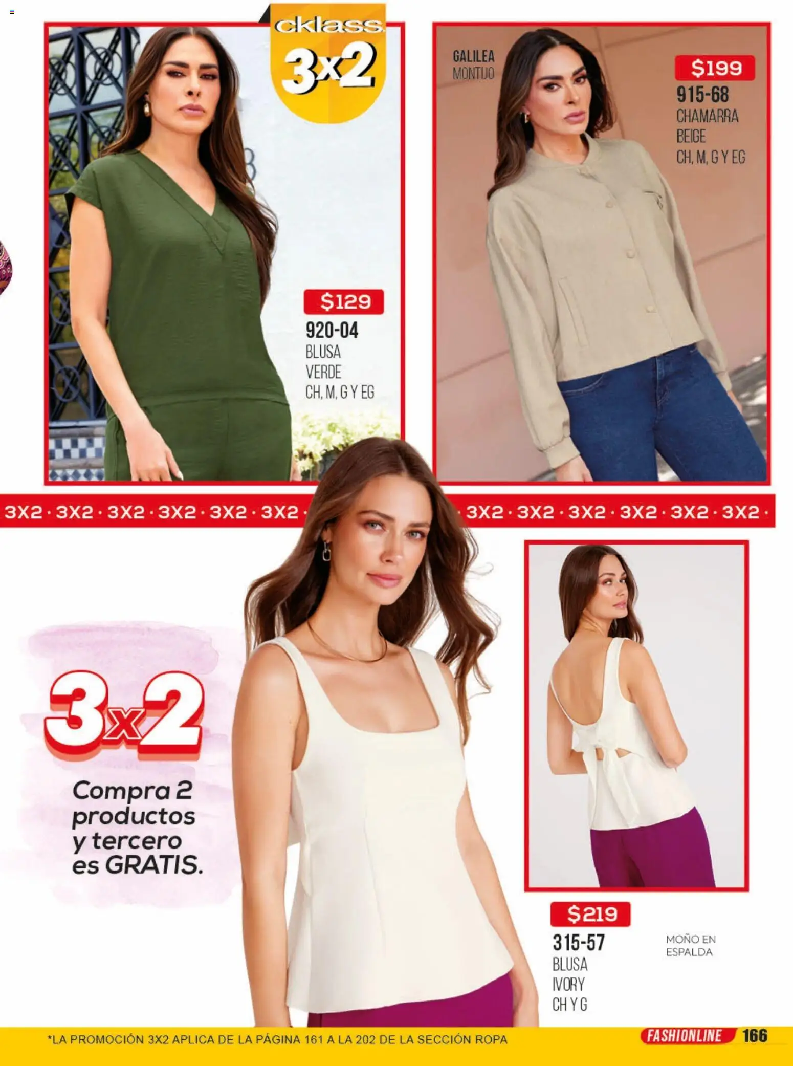 Nuevas ofertas de Cklass válidas en toda la República Mexicana desde el 23/06/2026. ¡Encuentra las mejores ofertas en Cklass catálogo Rebajas sobre rebajas calzado! | Página: 556 | Productos: Blusa, Chamarra, Ropa, Moño