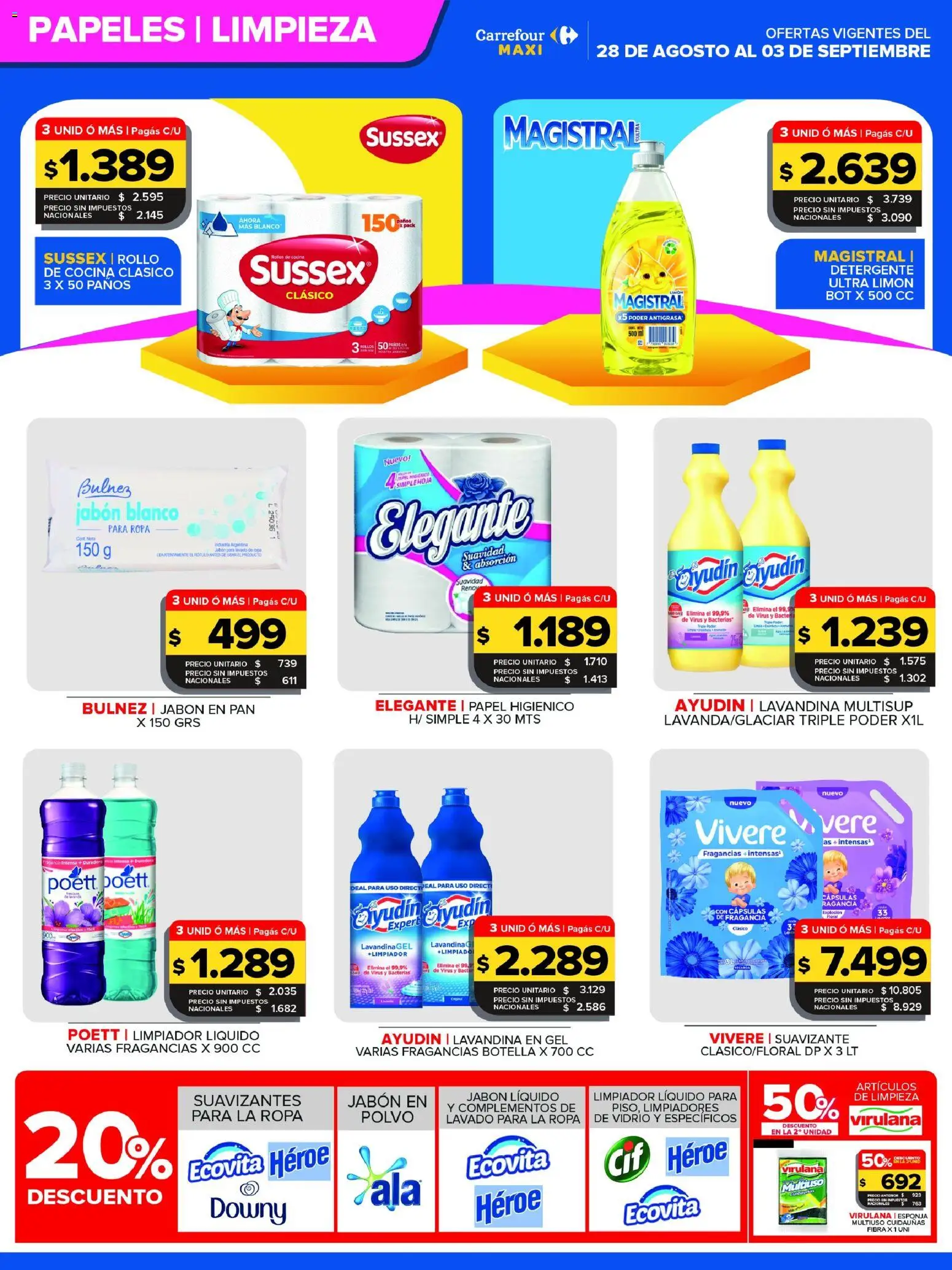 Carrefour Maxi catálogo │ válido desde el 28/08/2026 | Página: 4 | Productos: Fragancia, Jabón, Limón, Cápsulas