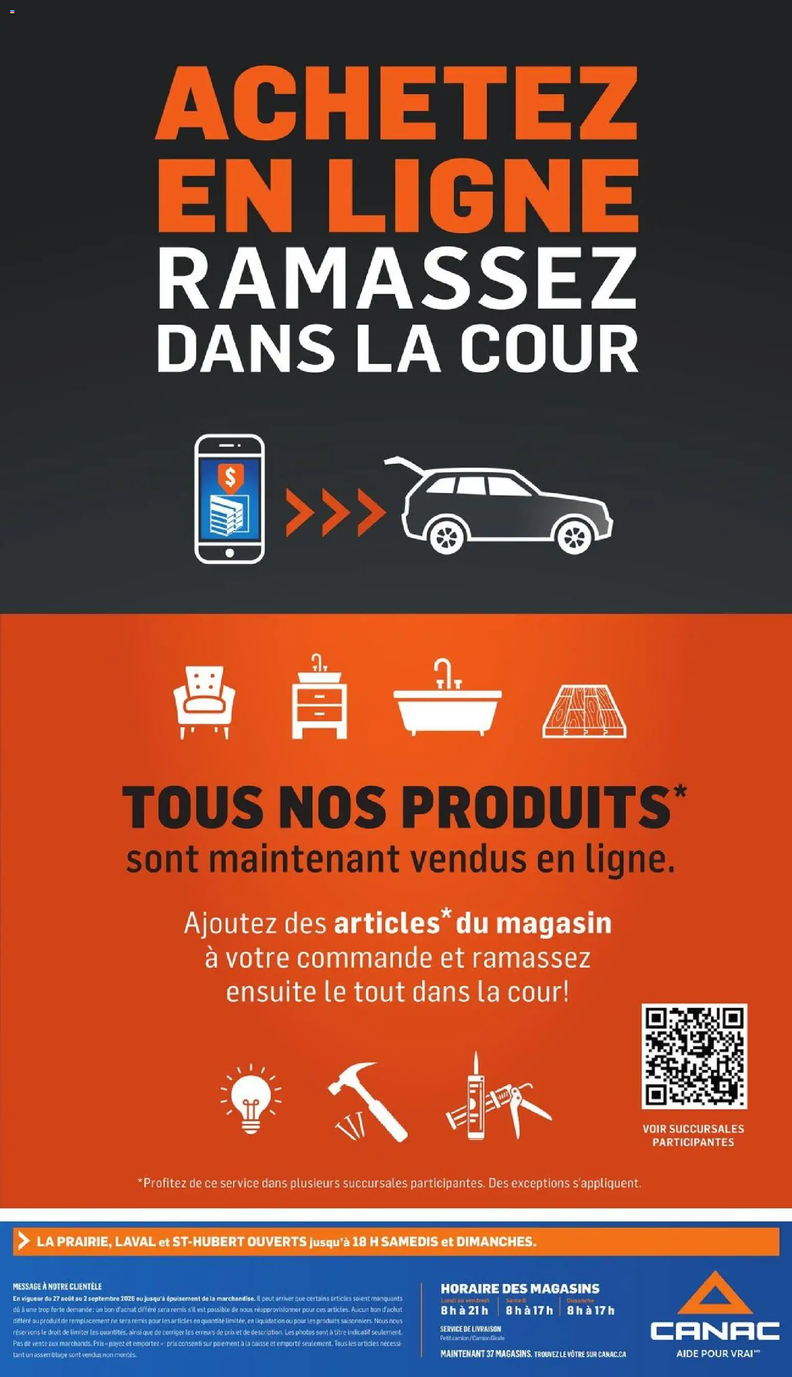 Canac flyer valid from Aug 27, 2026 | Page: 20