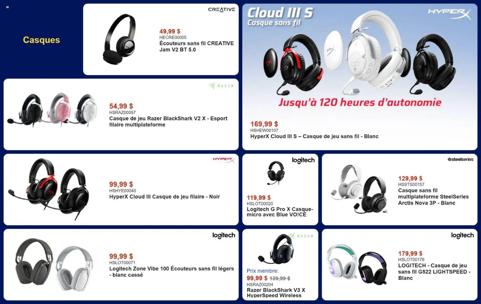 Canada Computers flyer valid from Aug 28, 2026 | Page: 8 | Products: Jam