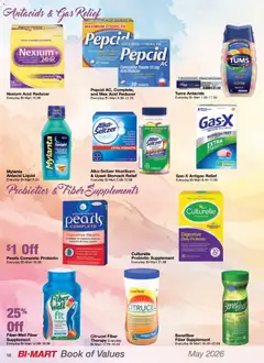 Preview of Bi-Mart weekly ads valid from 04.05.2026 | Page: 16 | Products: Probiotics, Sugar