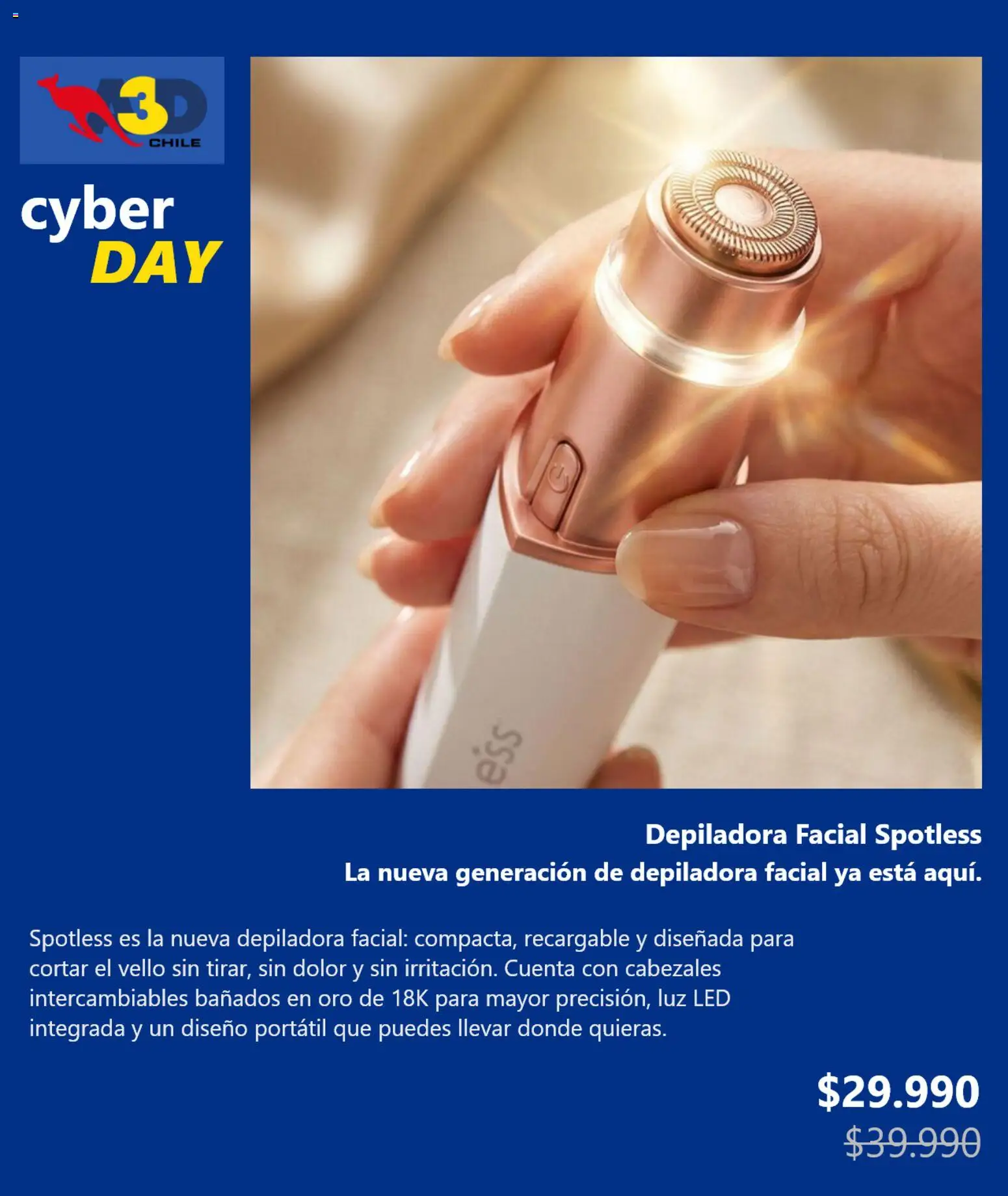 A3D Cyber Day │ válido desde el 28.05.2026 | Página: 7 | Productos: Depiladora