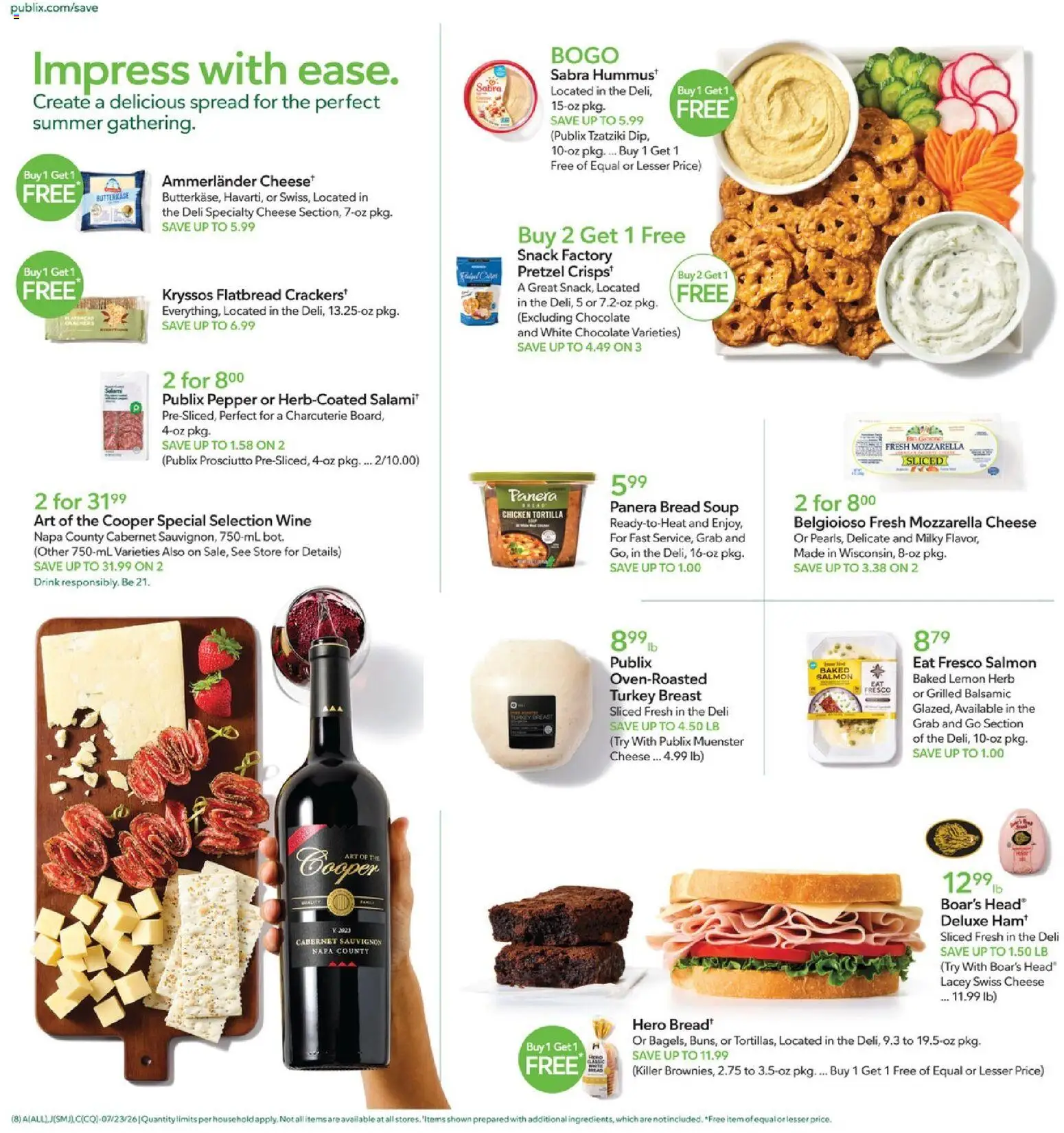 Publix Weekly Ad - valid from 07/22/2026 | Page: 8