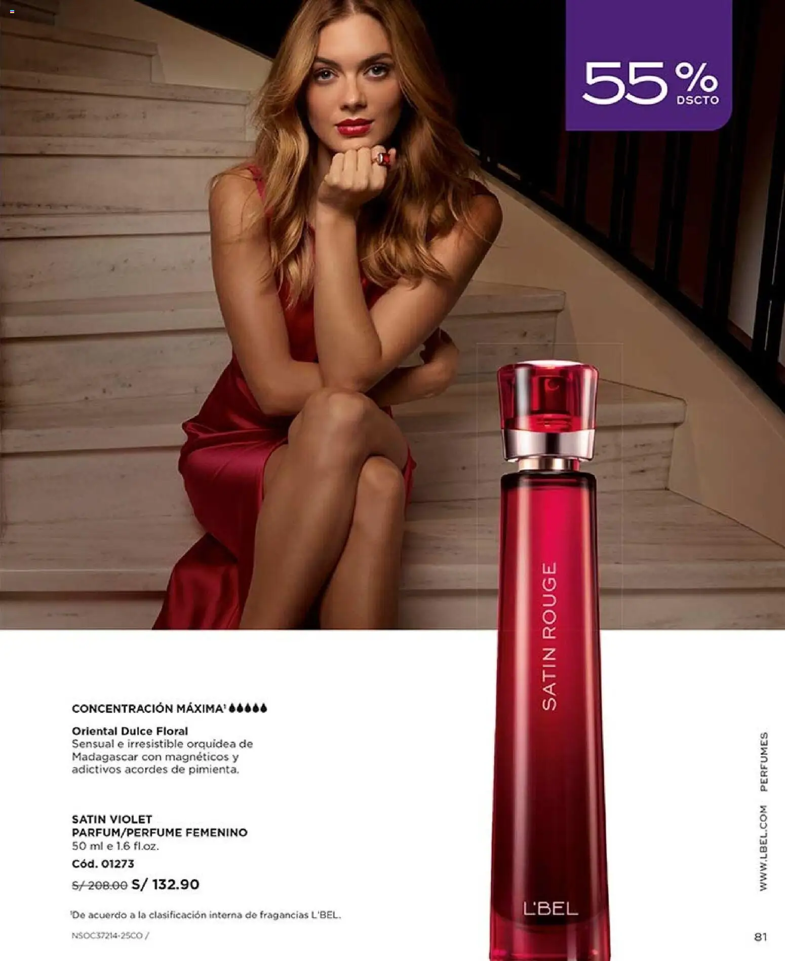 Catálogo L'Bel válido desde 02/08/2026 | Página: 81 | Productos: Perfumes, Orquídea