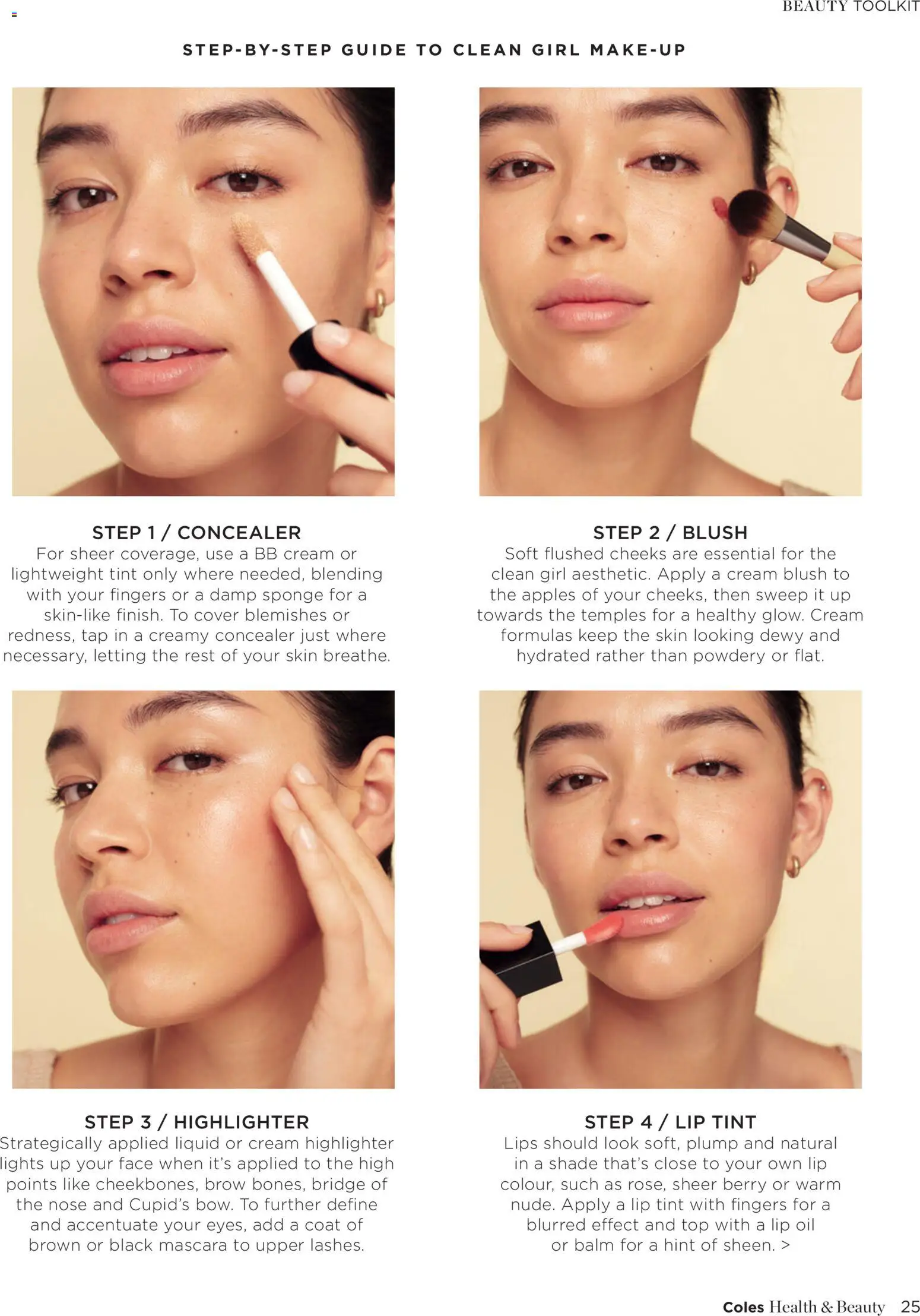 Coles catalogue - valid from 06.01.2026 | Page: 25 | Products: Concealer, Blush, Apples, Lip tint