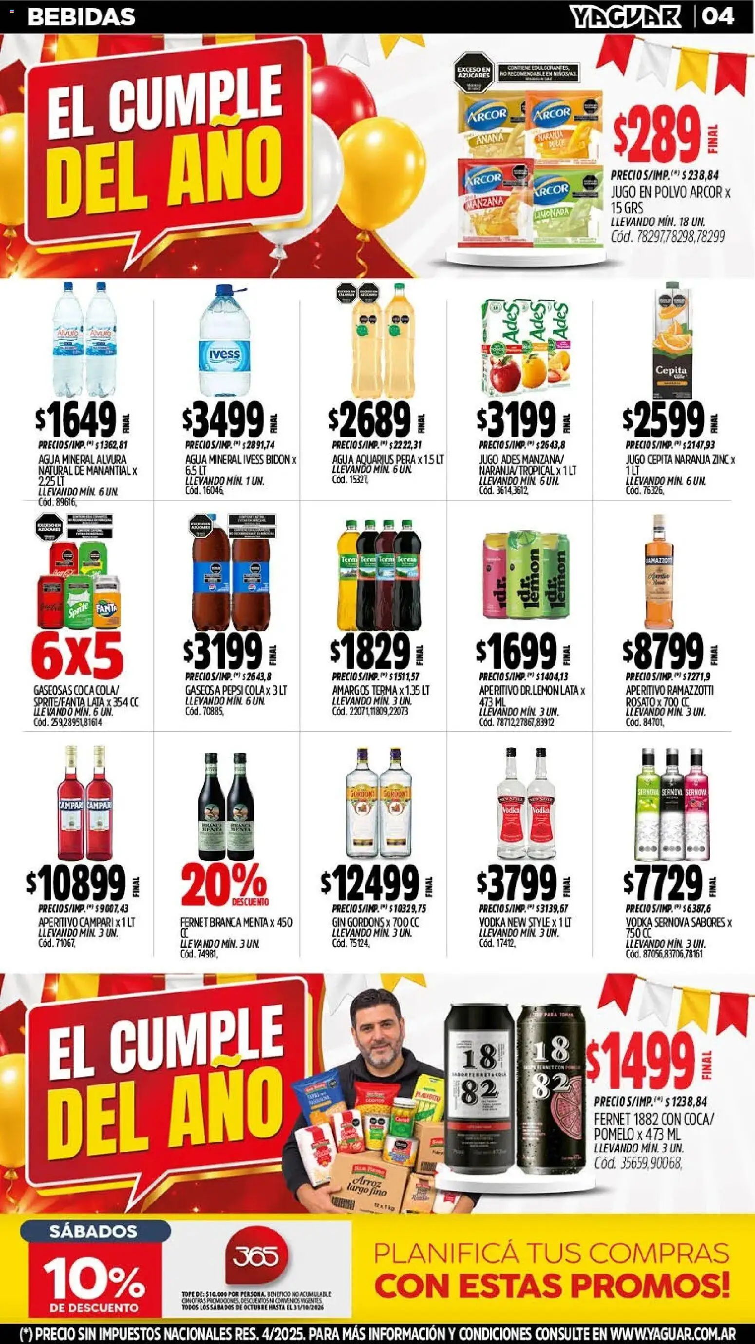 Yaguar - Oferta Semanal General Roca │ válido desde el 26/10/2026 | Página: 5