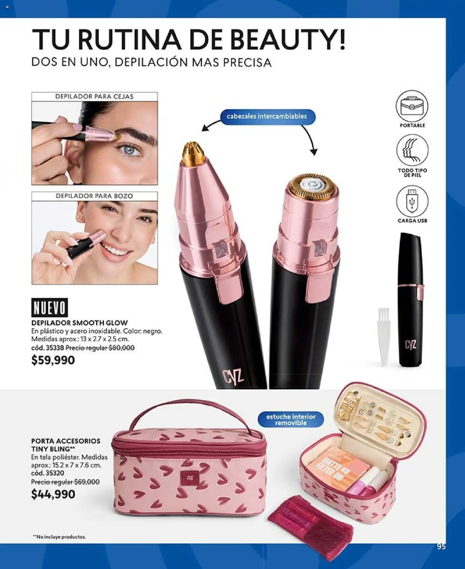 CyZone revista - valida desde el 17/08/2026 | Página: 95 | Productos: Estuche, Usb, Depilador