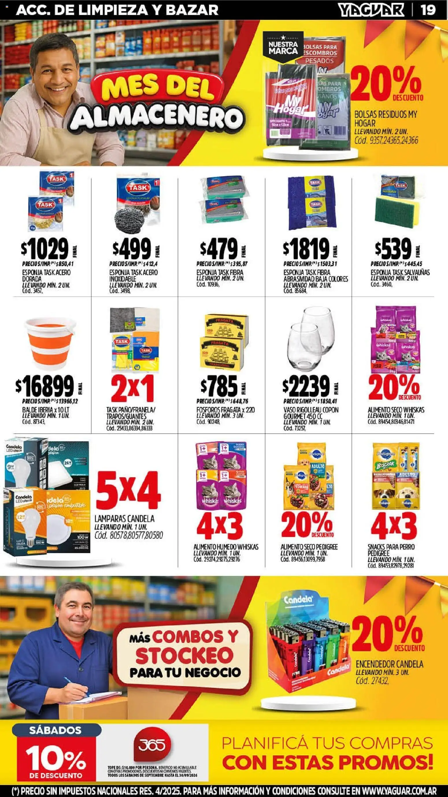 Yaguar - Oferta Semanal Parque Chacabuco │ válido desde el 07/09/2026 | Página: 19