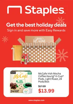 Preview of Staples weekly ads valid from 10/25/2026