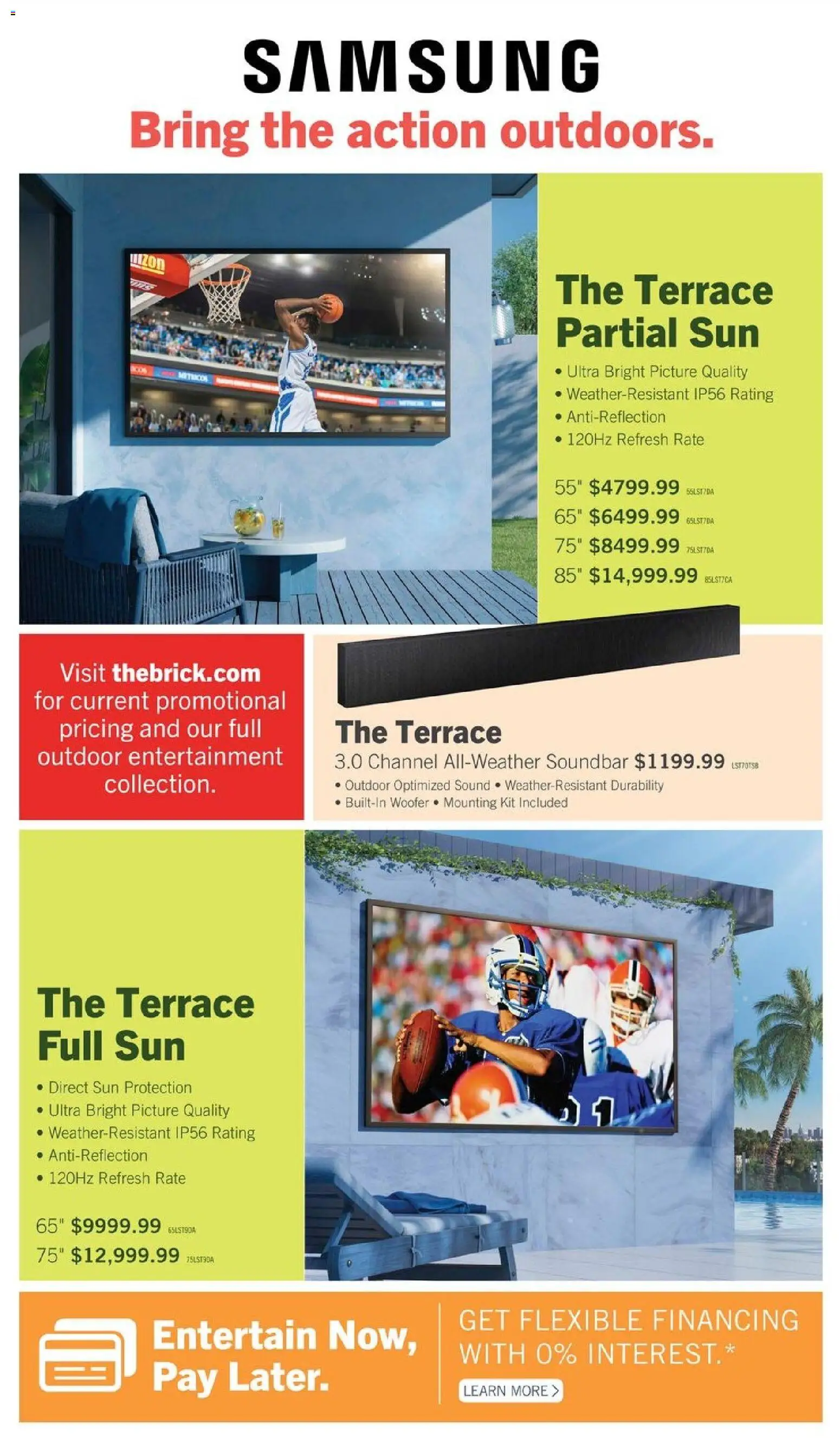 The Brick flyer valid from Mar 2, 2026 | Page: 11 | Products: Soundbar