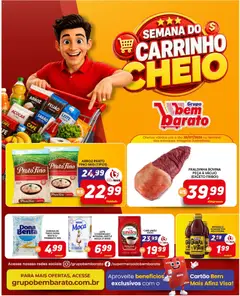 Supermercado Bem Barato - Ofertas da semana - Pré-Visualização do folheto da loja Supermercado Bem Barato, válido de 14/07/2026