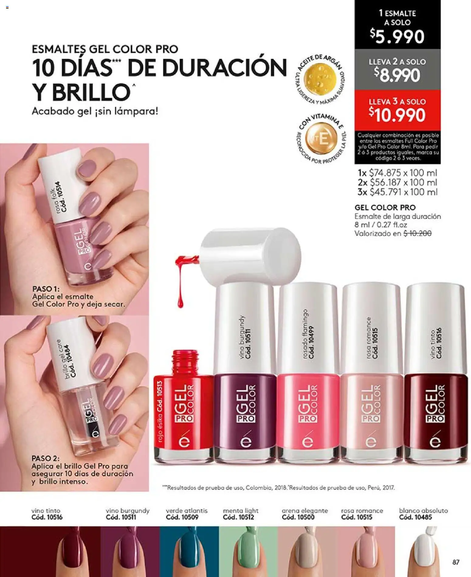 Catálogo Ésika Campaña 9 │ válido desde el 17.05.2026 | Página: 91 | Productos: Brillo, Lámpara, Vino, Aceite