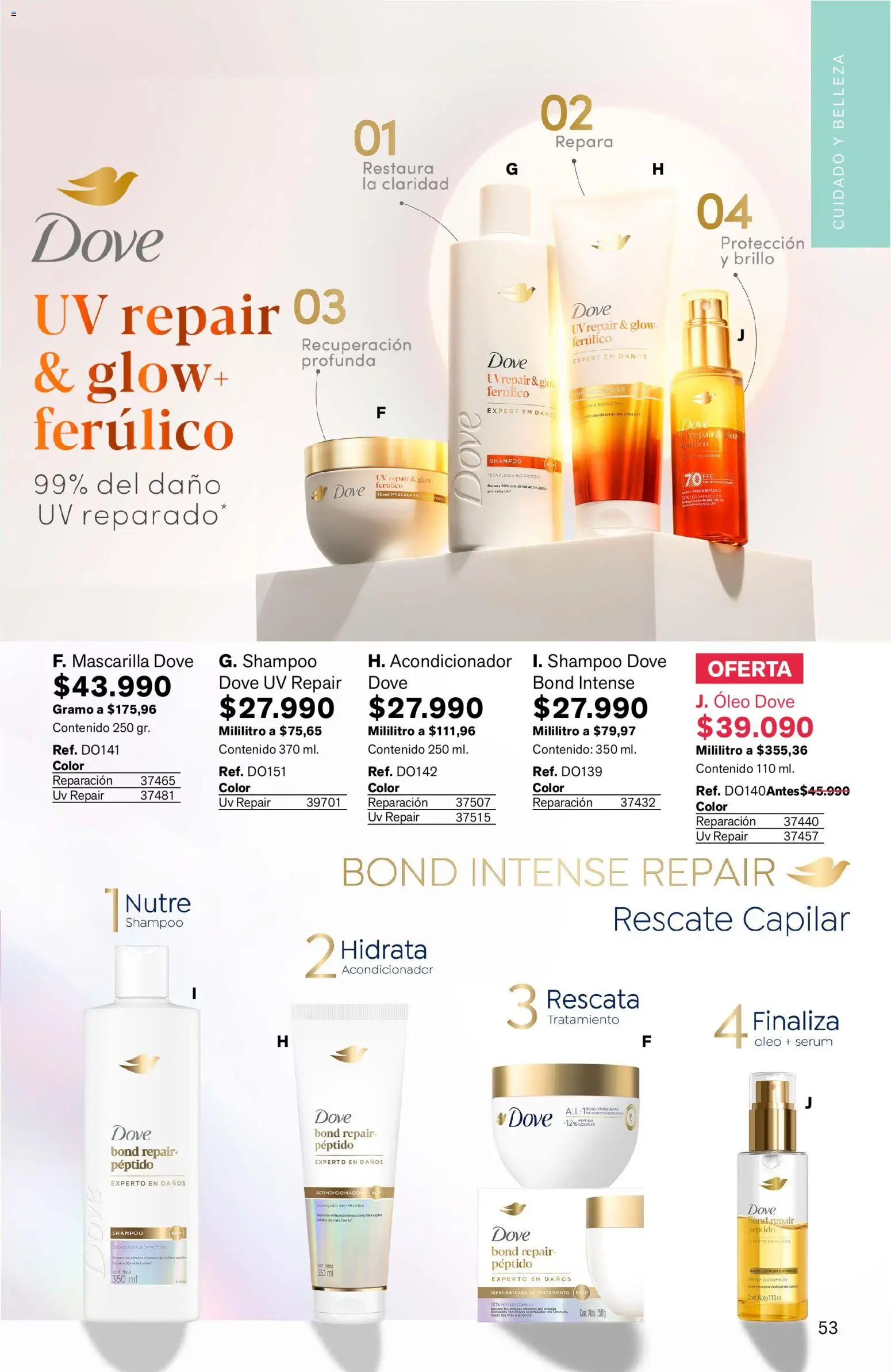 Leonisa revista - valida desde el 15.05.2026 | Página: 53 | Productos: Serum, Shampoo, Brillo, Acondicionador