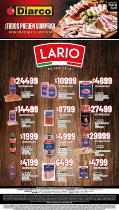 Vista previa Diarco - Especial Lario válido desde el 20/07/2026