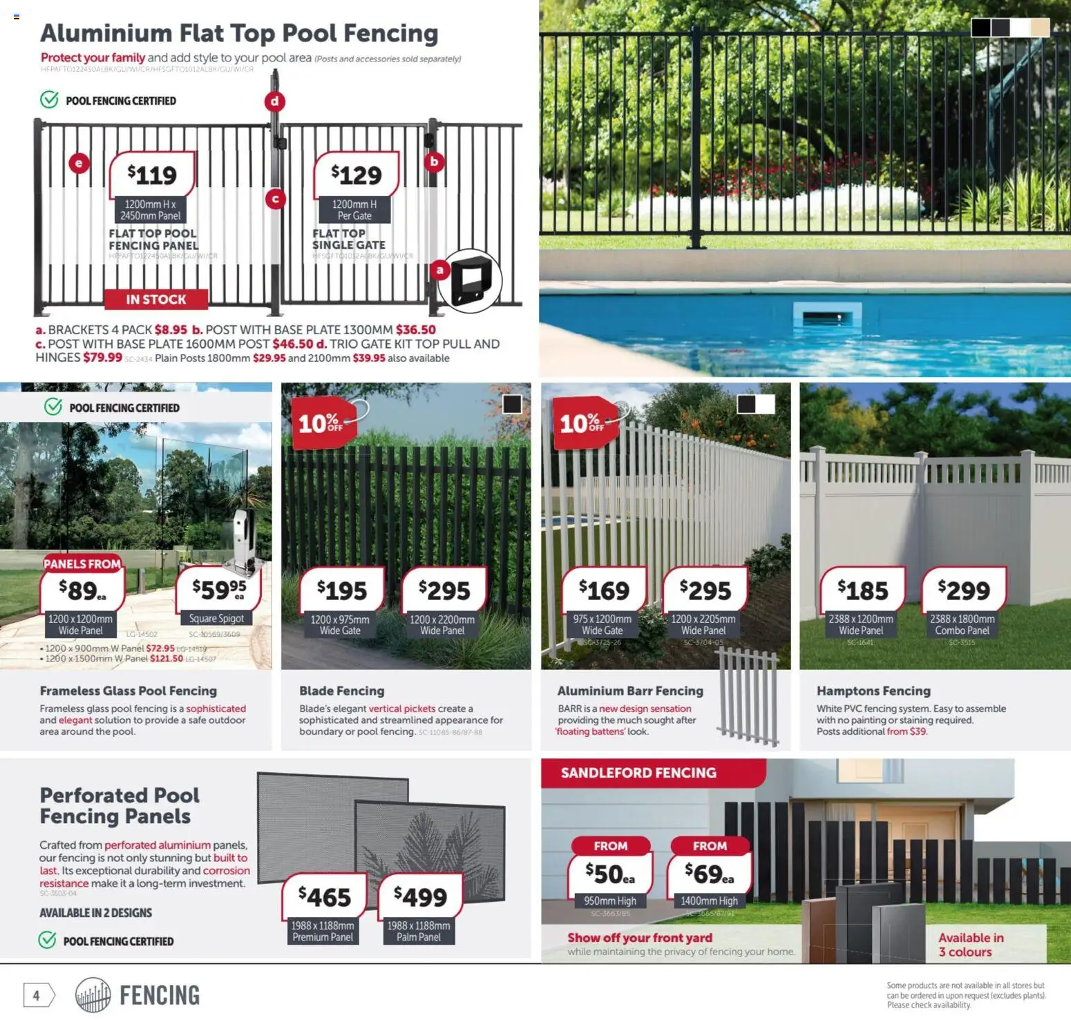 Stratco catalogue - valid from 29.05.2026 | Page: 4 | Products: Gate, Painting, Accessories, Safe