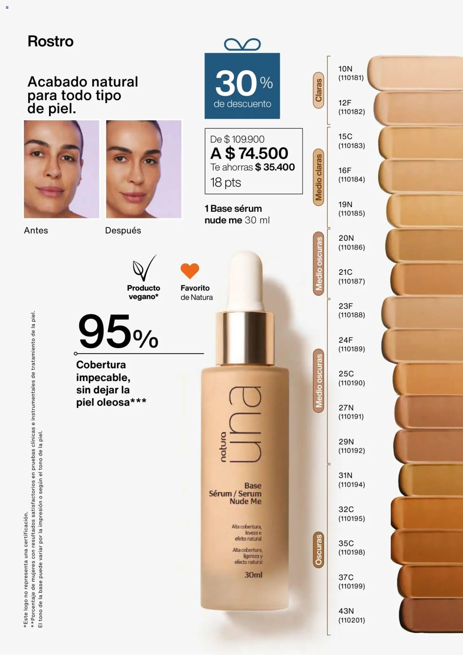 Natura revista - valida desde el 01/03/2026 | Página: 50 | Productos: Té, Serum