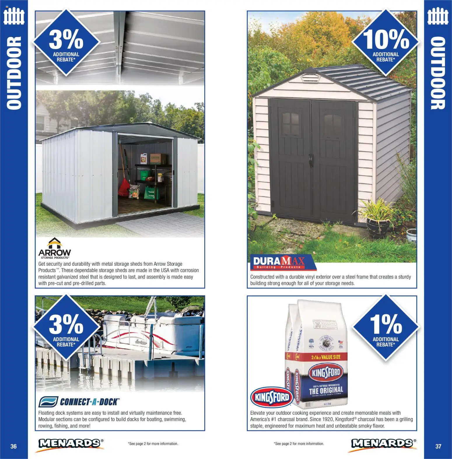 Menards Big Rewards Catalog - valid from 01/01/2026 | Page: 19 | Products: Charcoal, Arrow