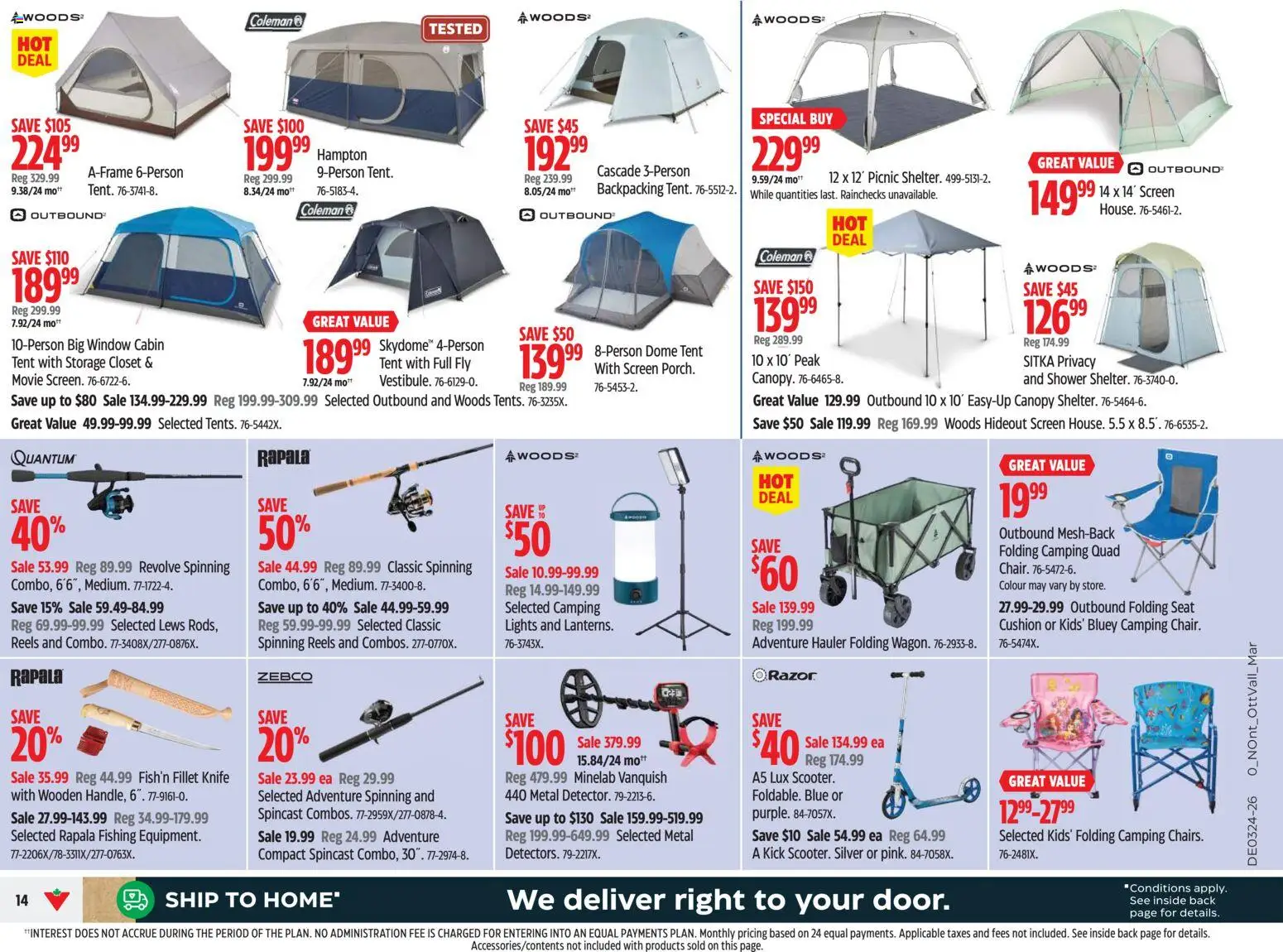 Canadian Tire flyer valid from 11.06.2026 | Page: 14 | Products: Shower