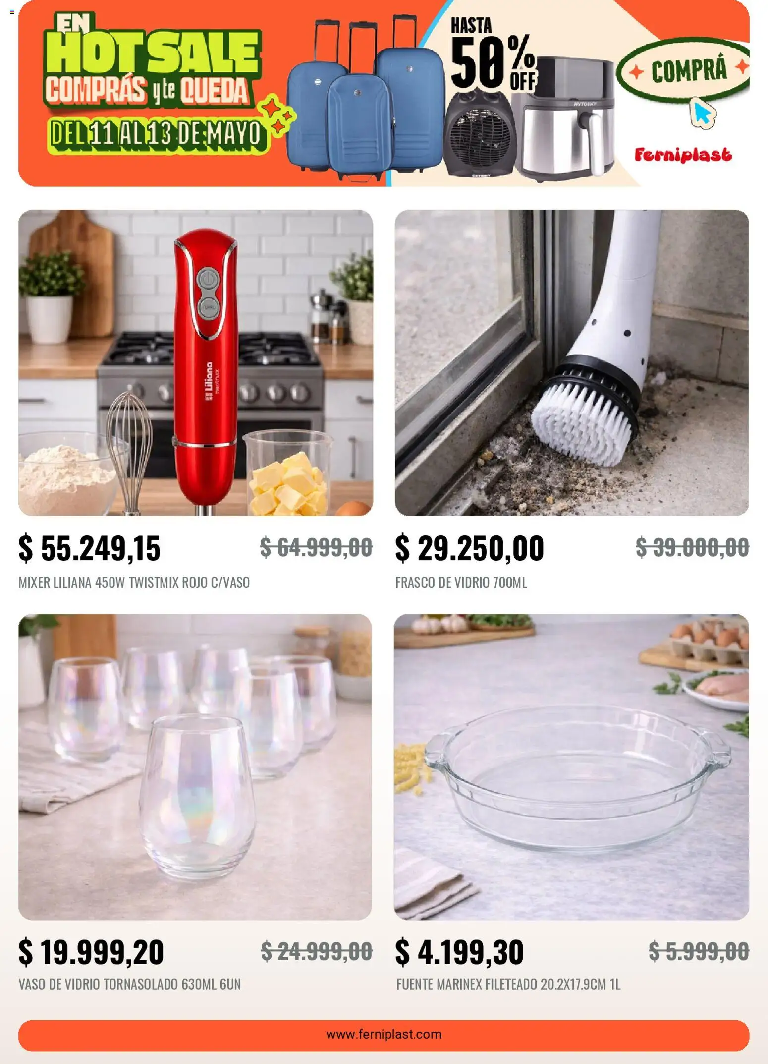 Ferniplast - Hot Sale │ válido desde el 11.05.2026 | Página: 4 | Productos: Fuente, Frasco, Té