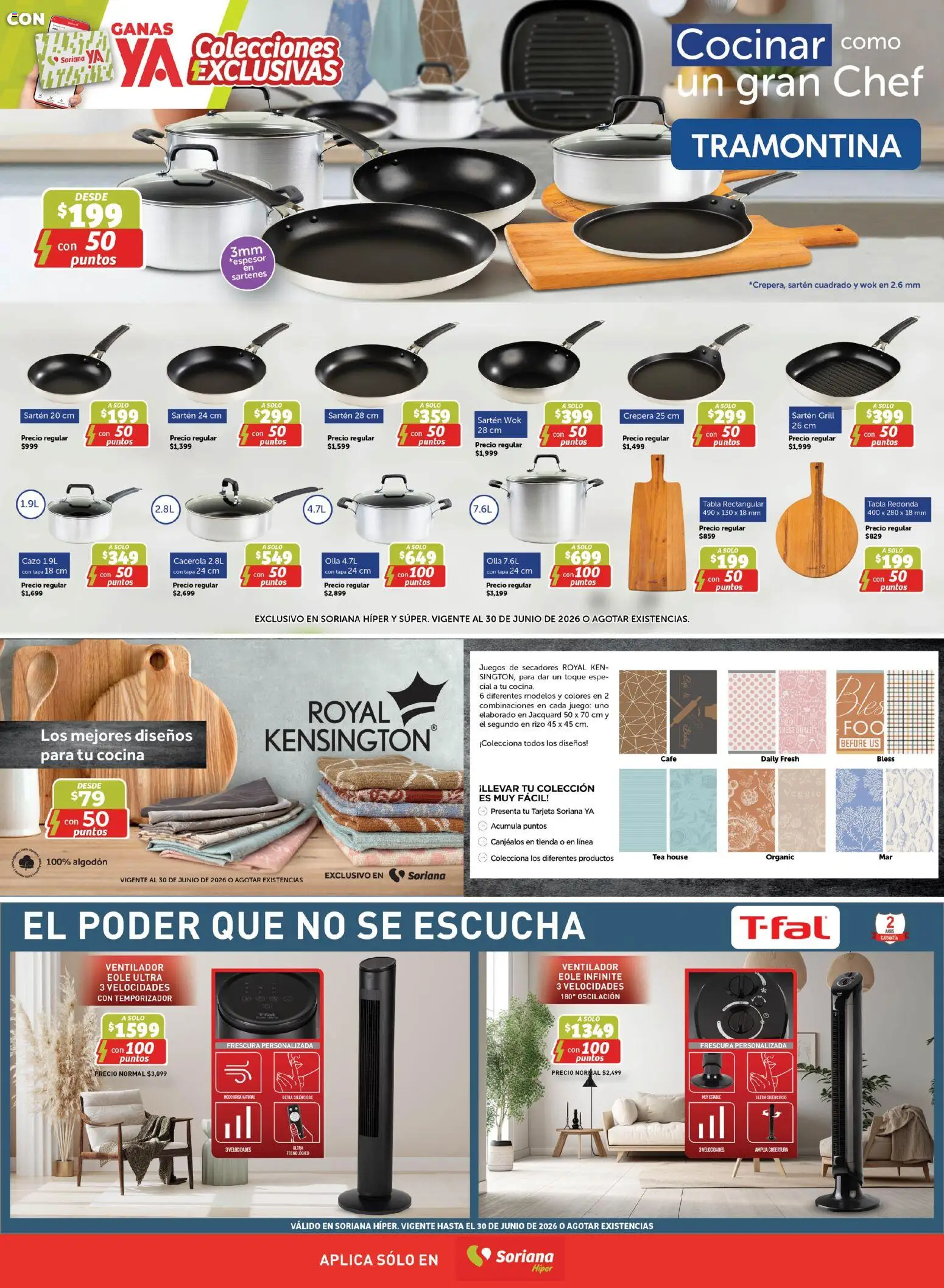 Nuevas ofertas de Soriana válidas en toda la República Mexicana desde el 15.04.2026. ¡Encuentra las mejores ofertas en Soriana Hogar Dulce Hogar Híper Nacional! | Página: 38 | Productos: Ventilador, Café, Juego, Cocina