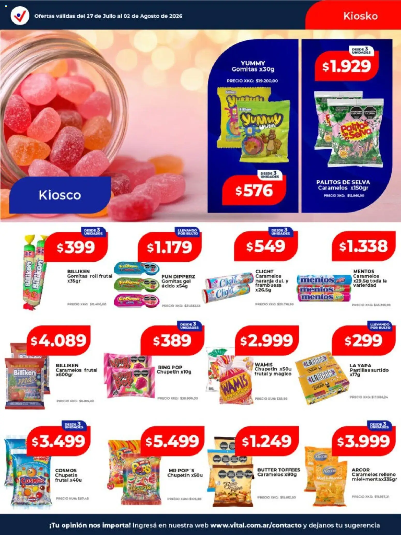 Vital - Ofertas │ válido desde el 27/07/2026 | Página: 18