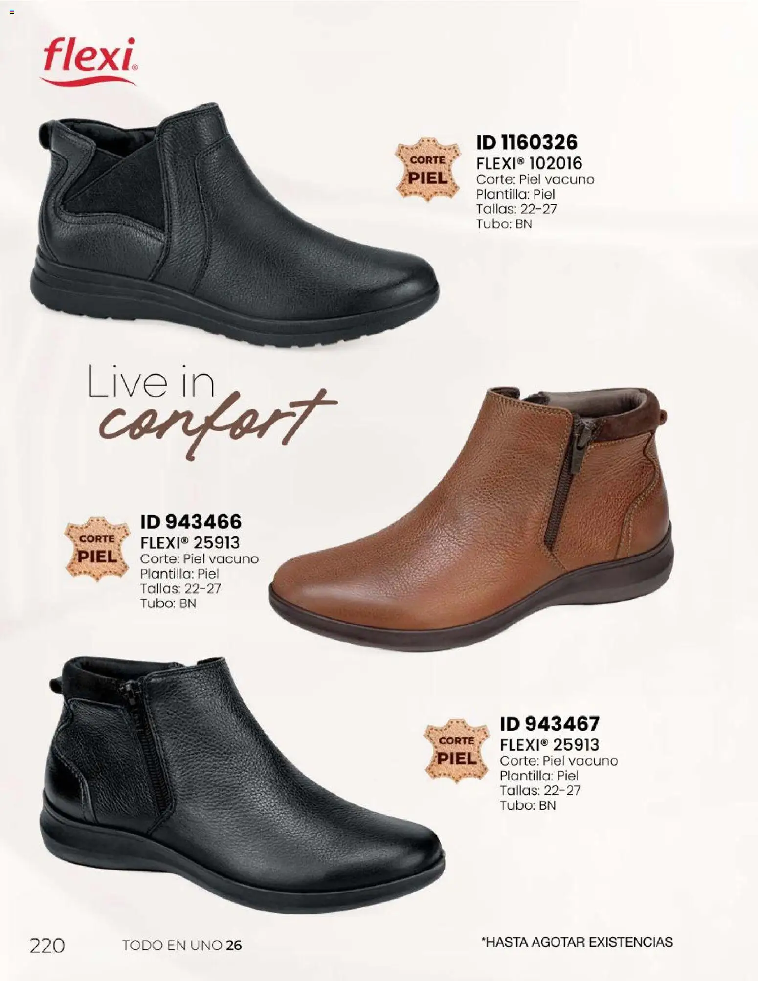 Nuevas ofertas de Price Shoes válidas en toda la República Mexicana desde el 06.05.2026. ¡Encuentra las mejores ofertas en Price Shoes catálogo Todo en uno! | Página: 220
