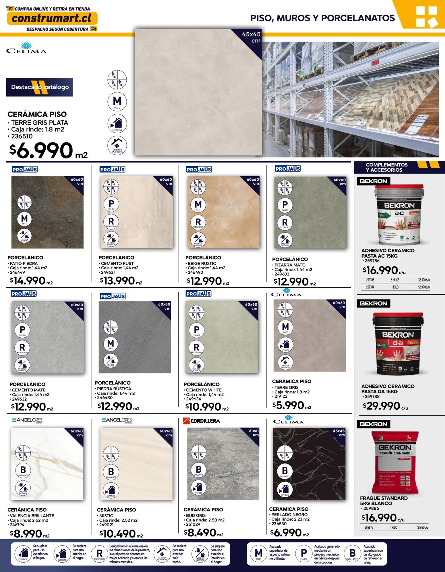 Construmart Ofertas │ válido desde el 31.07.2026 | Página: 5 | Productos: Pizarra, Caja, Cemento, Bajo