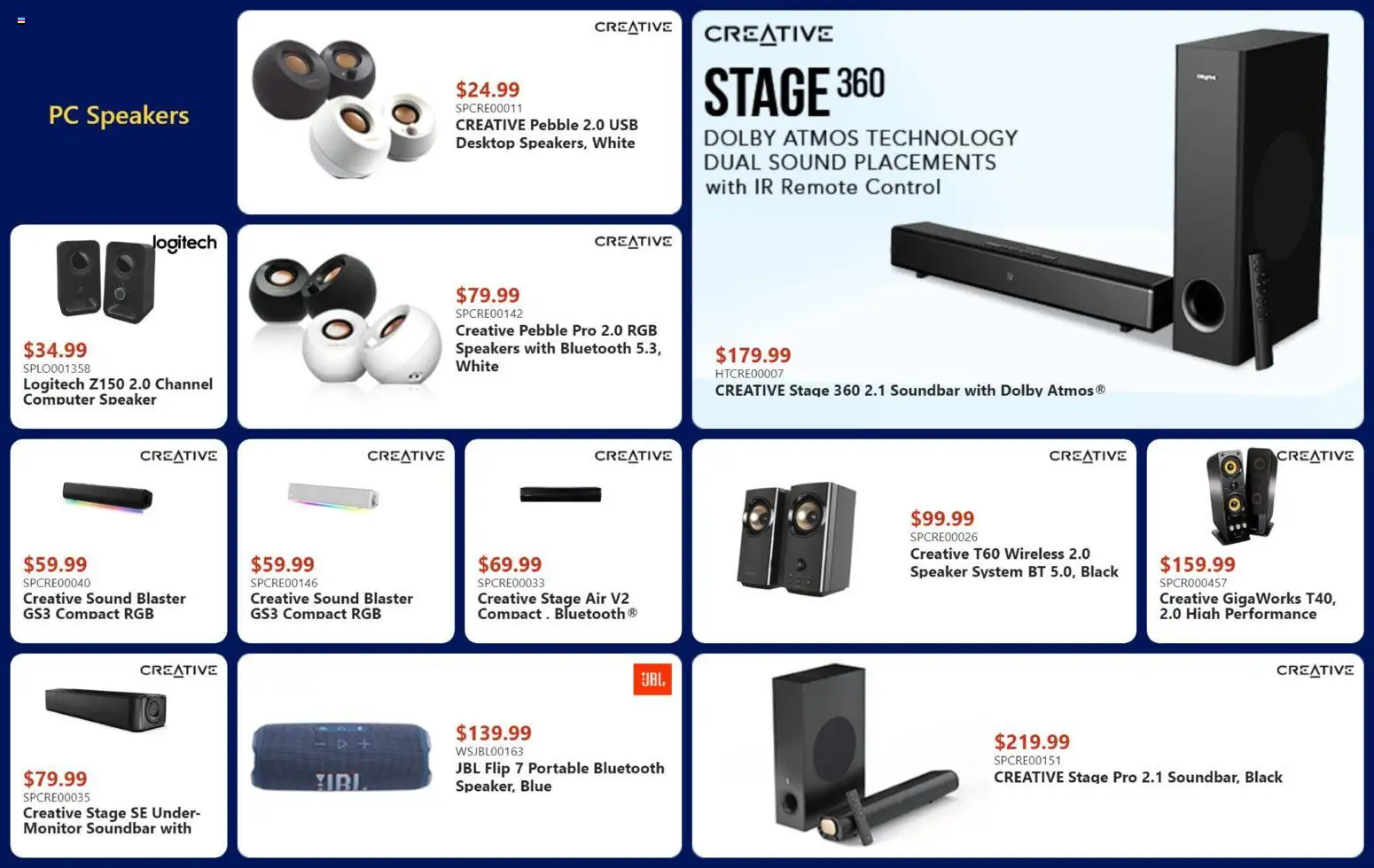Canada Computers flyer valid from 08.05.2026 | Page: 12 | Products: Monitor, PC, Computer, Speaker