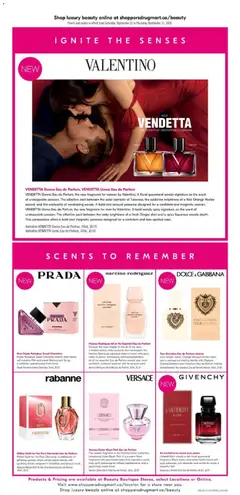 Preview of Shoppers weekly flyer / circulaire from shop Shoppers valid from Sep 12, 2026 | Page: 9 | Products: Ginger, Perfume, Blush, Vanilla