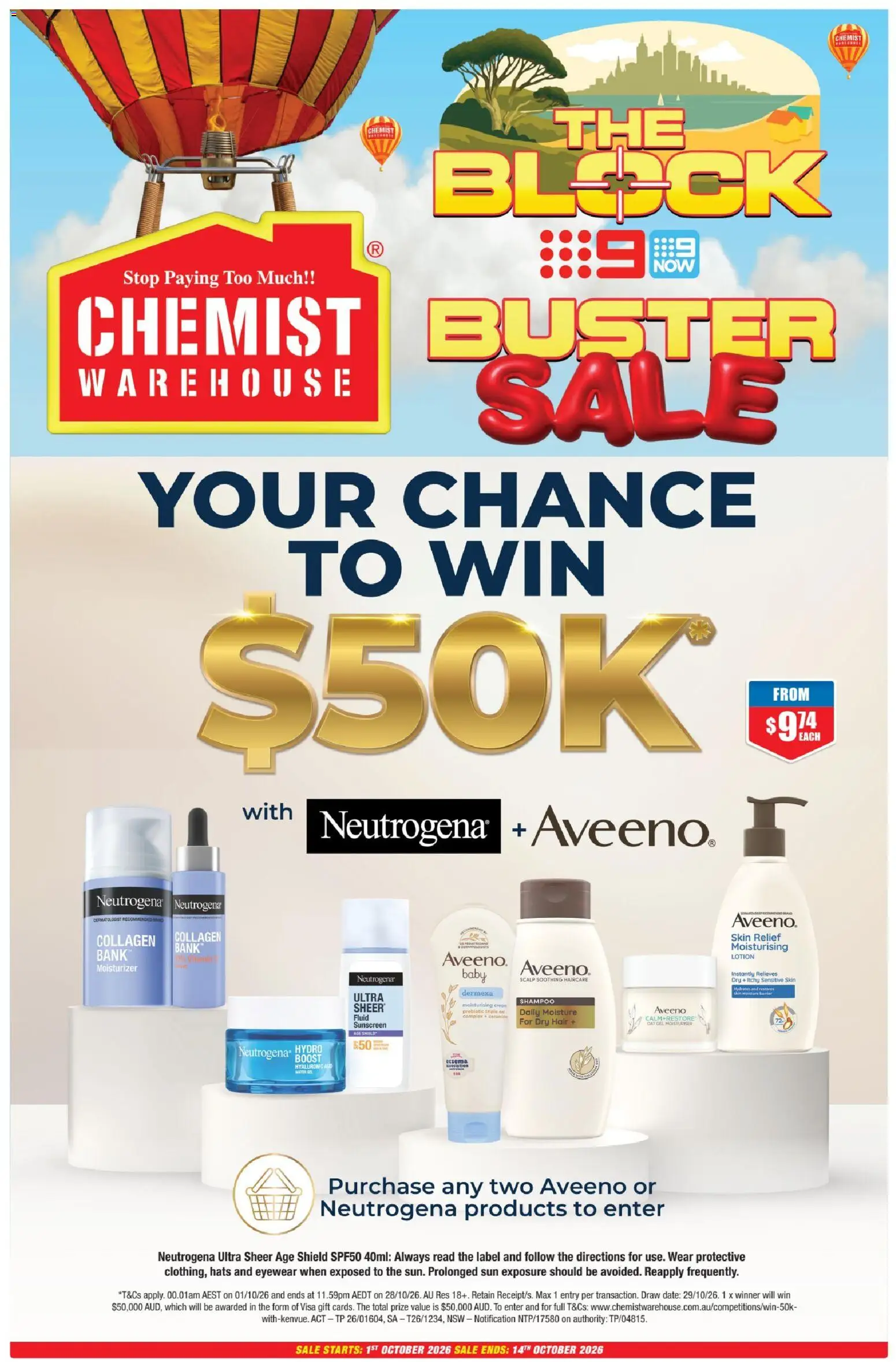 Chemist Warehouse catalogue - valid from 01/10/2026 | Page: 1