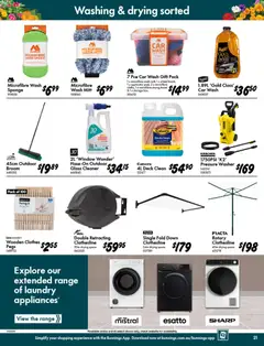 Preview of Bunnings catalogue - valid from 09/09/2026 | Page: 21 | Products: Cleaner, Window, Sponge, Broom