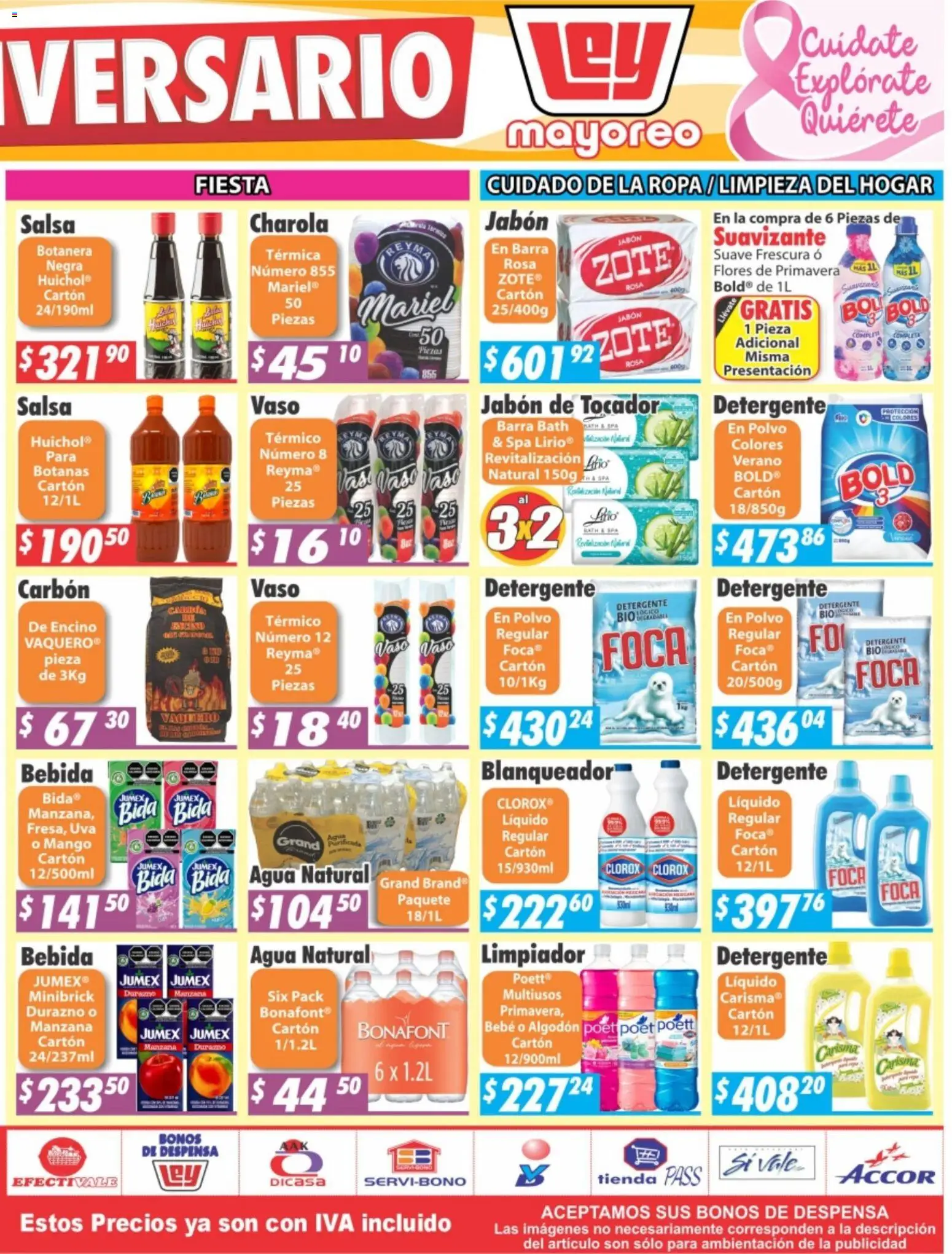 Nuevas ofertas de Casa Ley válidas en toda la República Mexicana desde el 05/10/2026. ¡Encuentra las mejores ofertas en Casa Ley folleto! | Página: 6