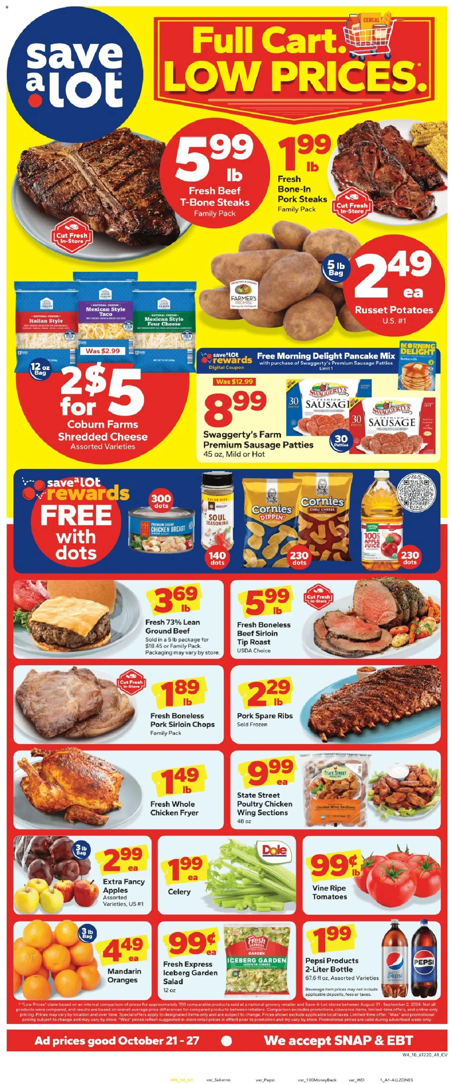Save a Lot Weekly Ad - valid from 10/21/2026 | Page: 1