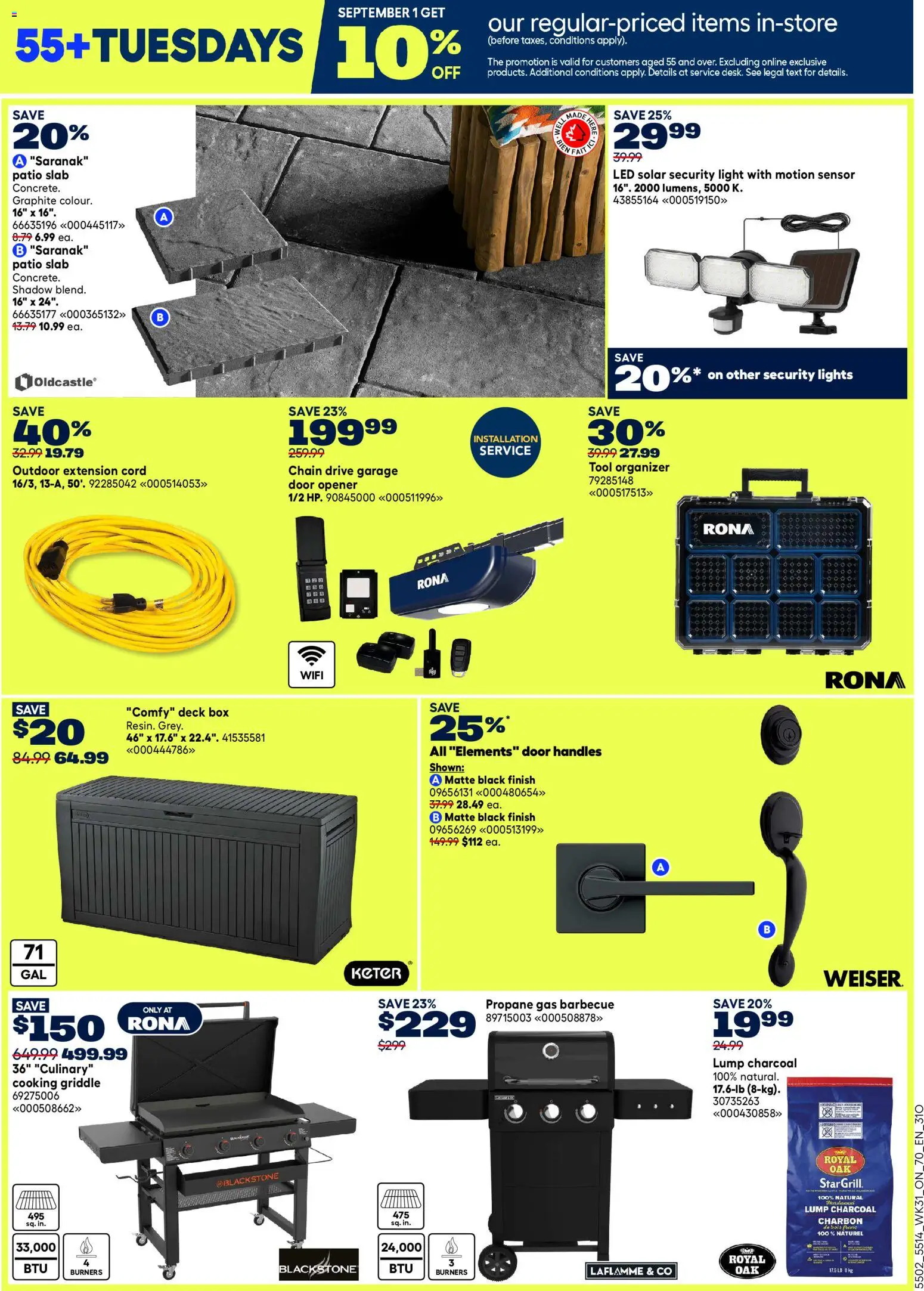 Rona flyer valid from Aug 27, 2026 | Page: 4