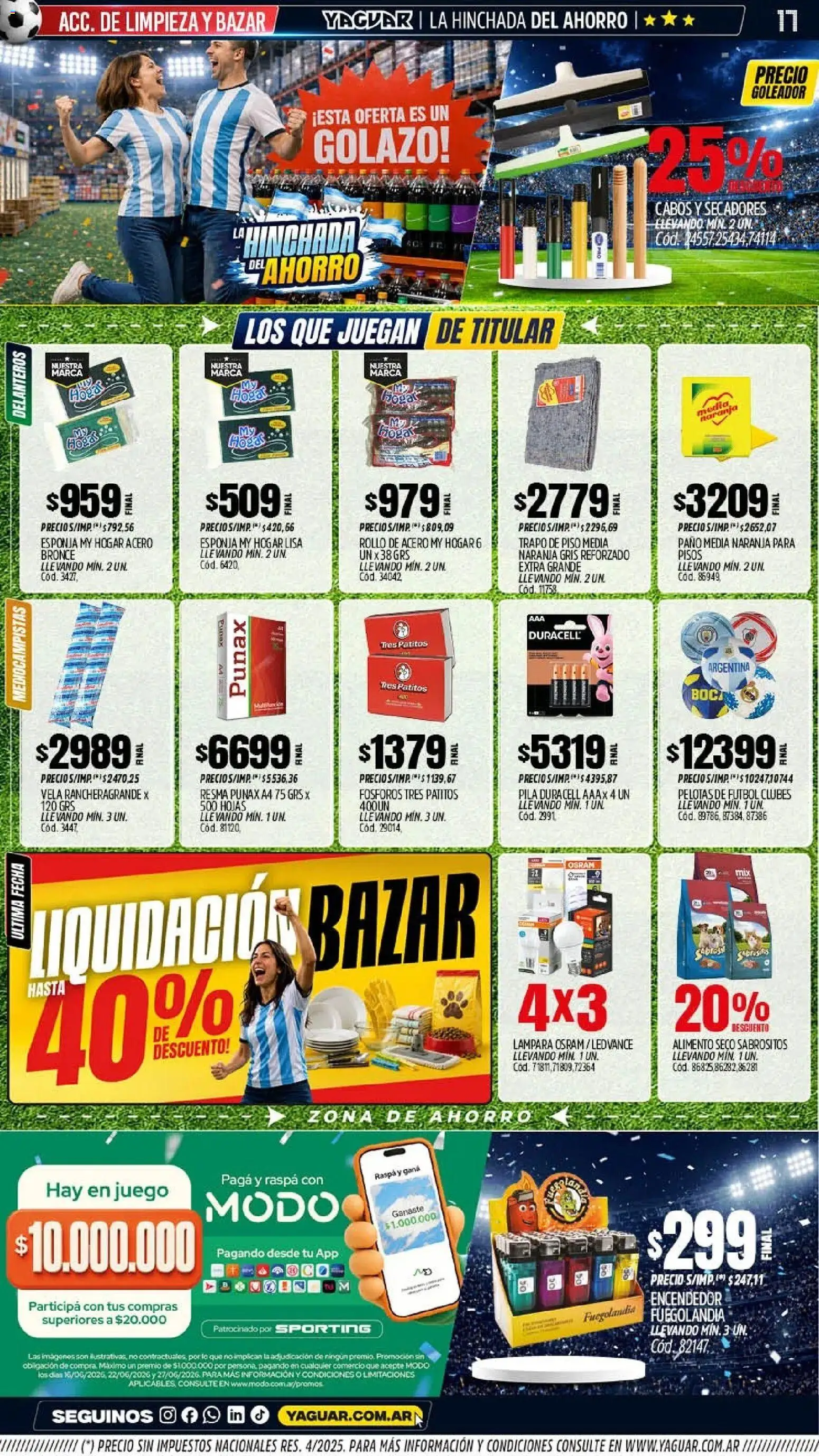 Yaguar - Oferta Semanal Neuquen │ válido desde el 22/06/2026 | Página: 15