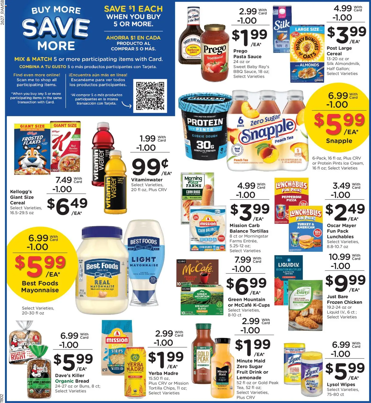 Ralphs Weekly Ad - valid from 08/05/2026 | Page: 6 | Products: Pizza, Pasta, Water, Sheet