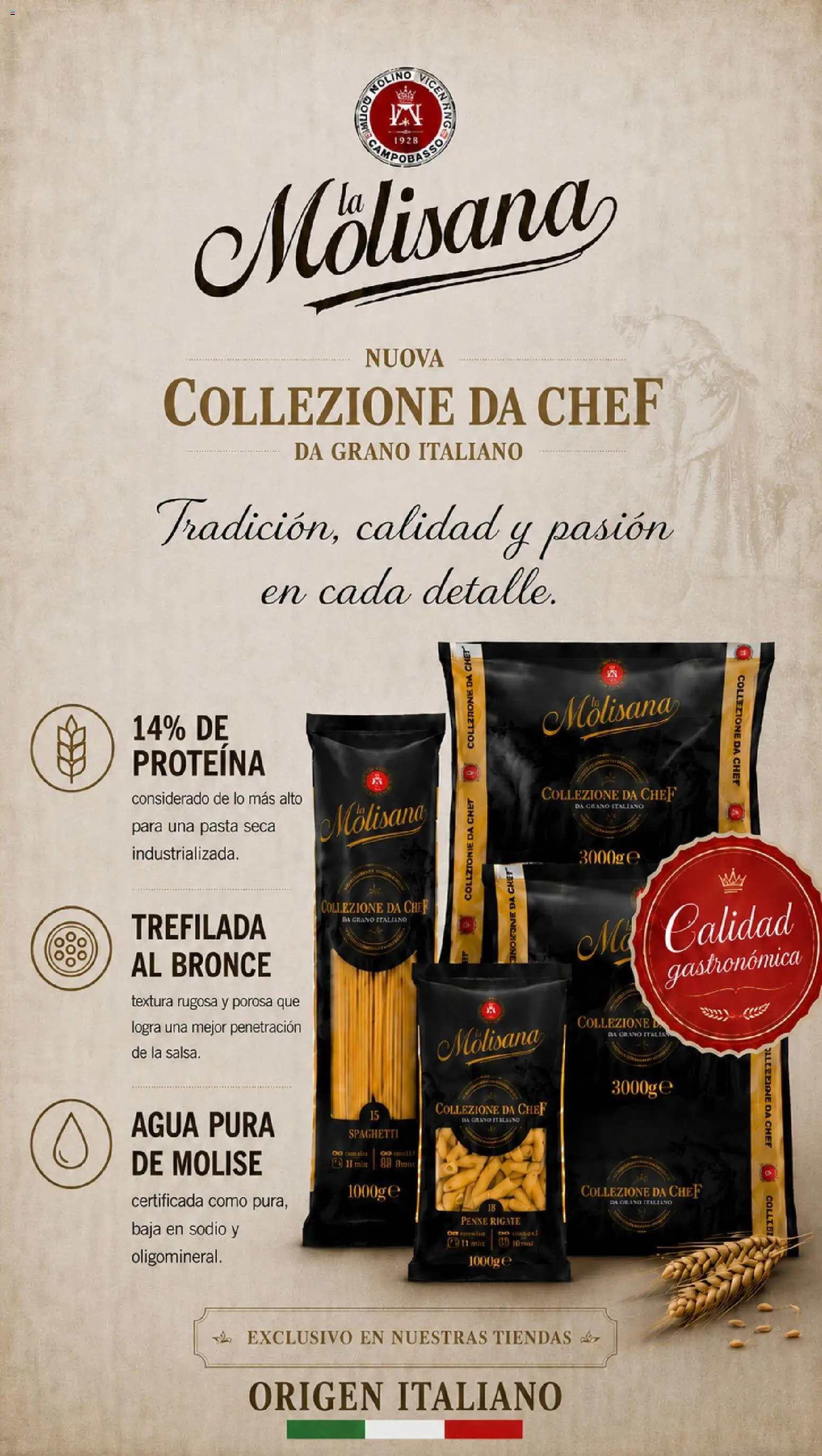 Makro Ofertas GASTRONÓMICO │ válido desde el 30/07/2026 | Página: 4 | Productos: Agua, Pasta