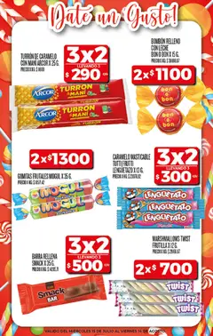 Vista previa MARSHMALLOWS TWIST FRUTILLA X 12 G., MARSHMALLOWS TWIST FRUTILLA válido desde el 29/07/2026 | Página: 6 | Productos: Gomitas, Frutilla, Mani, Turrón