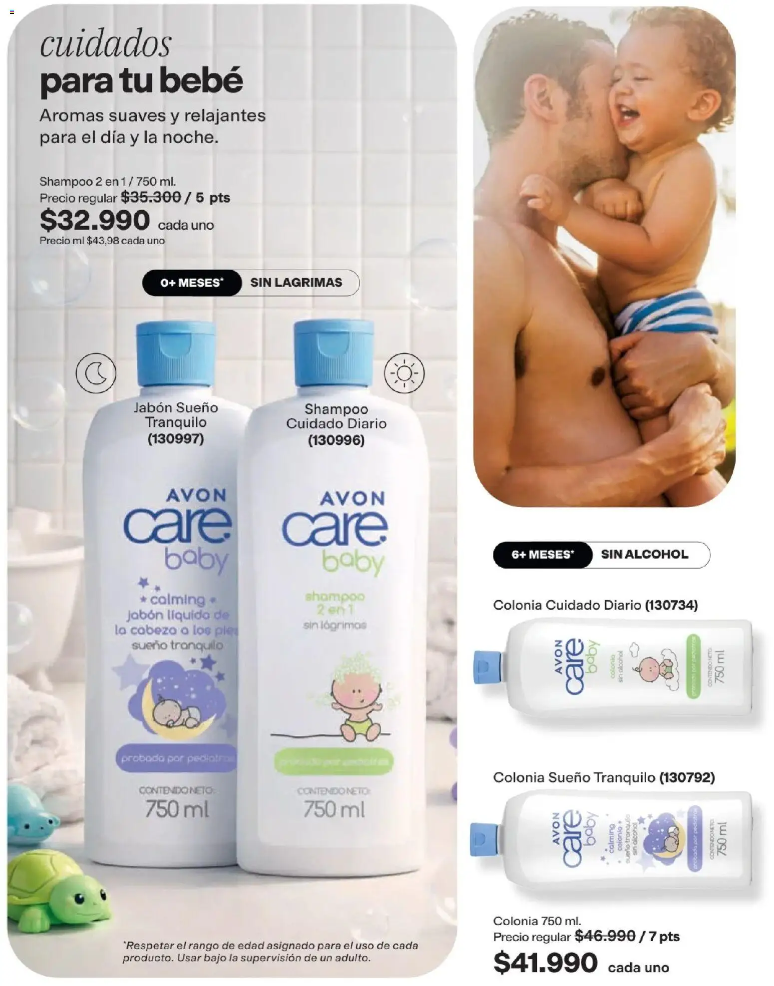 Avon revista - valida desde el 15/07/2026 | Página: 152 | Productos: Bajo, Jabón líquido, Shampoo, Alcohol