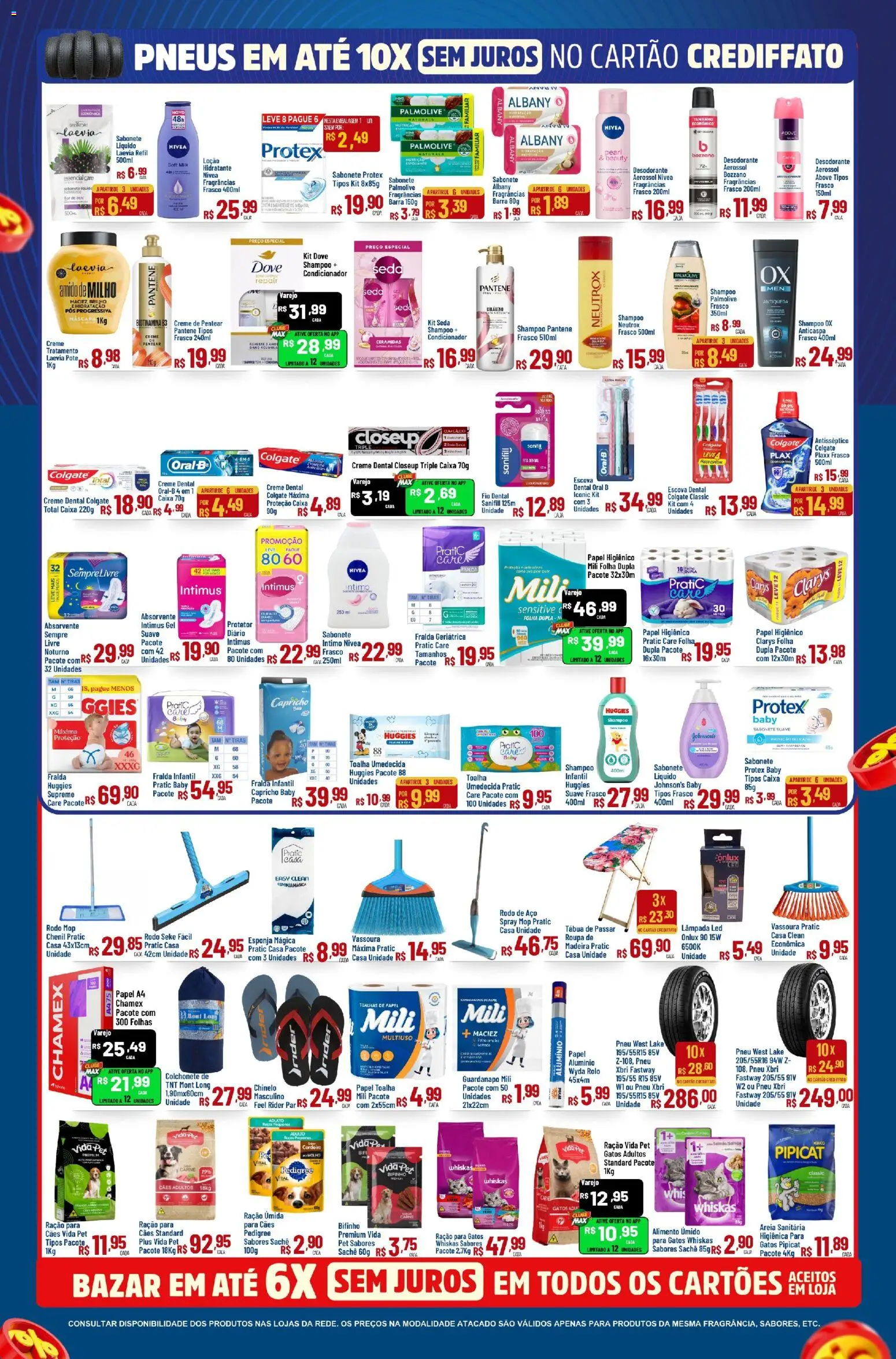 Max Atacadista Folheto - válido de 31/07/2026 | Página: 7 | Produtos: Condicionador, Escova, Creme dental, Ração