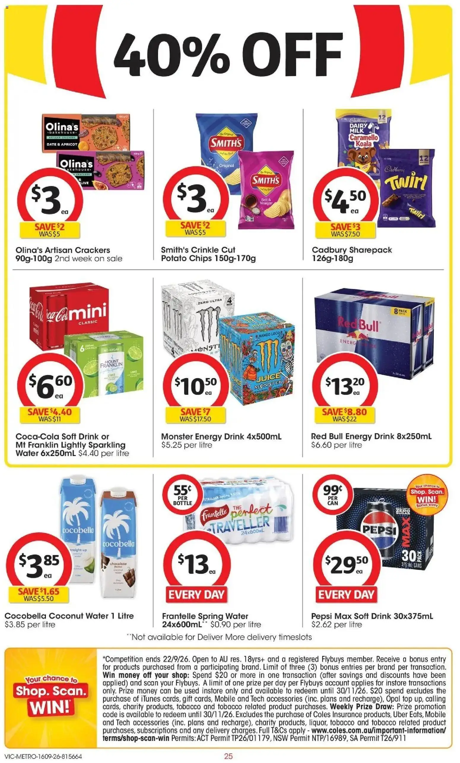 ﻿Coles catalogue valid from 16/09/2026 > Online Australia | Page: 25
