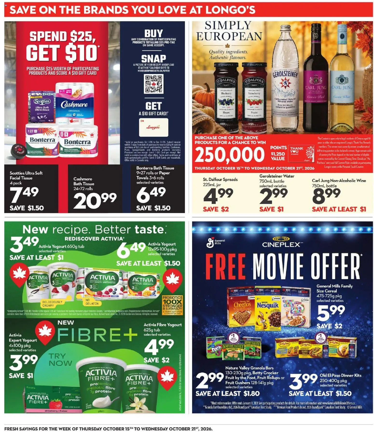 Longo's flyer valid from Oct 15, 2026 | Page: 19