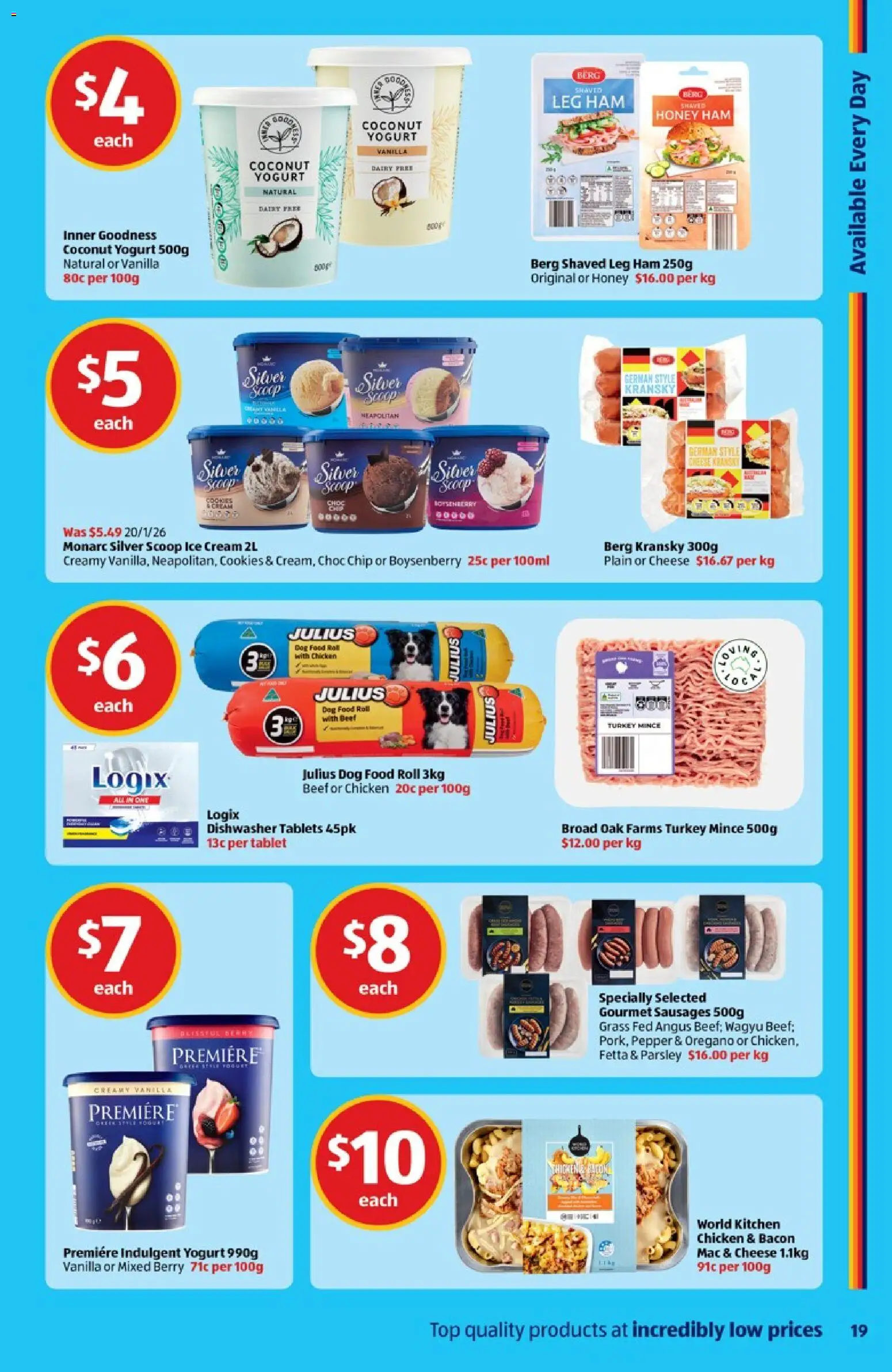 Aldi catalogue - valid from 15.04.2026 | Page: 19 | Products: Dairy, Honey, Oregano, Tablets