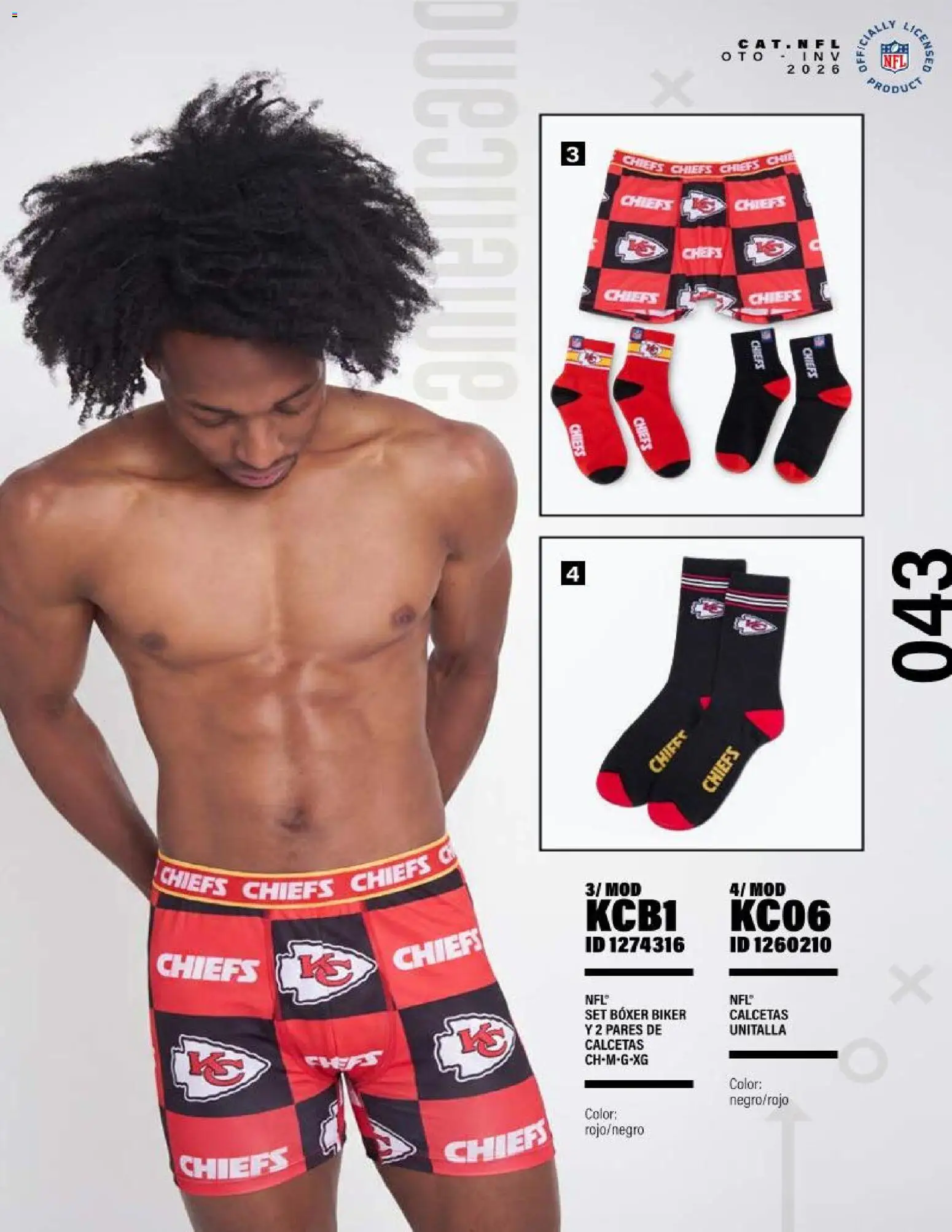 Nuevas ofertas de Price Shoes válidas en toda la República Mexicana desde el 01/09/2026. ¡Encuentra las mejores ofertas en Price Shoes catálogo NFL! | Página: 43 | Productos: Calcetas