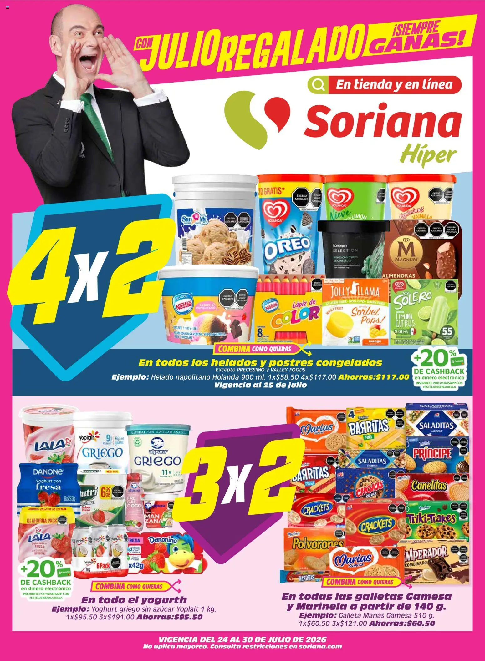 SORIANA ofertas hoy de 24/07/2026 catalogue cover