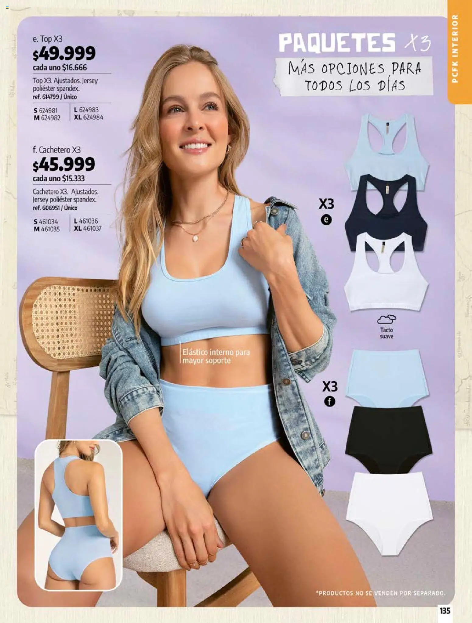Pacifika revista - valida desde el 18/10/2026 | Página: 135 | Productos: Cachetero, Top