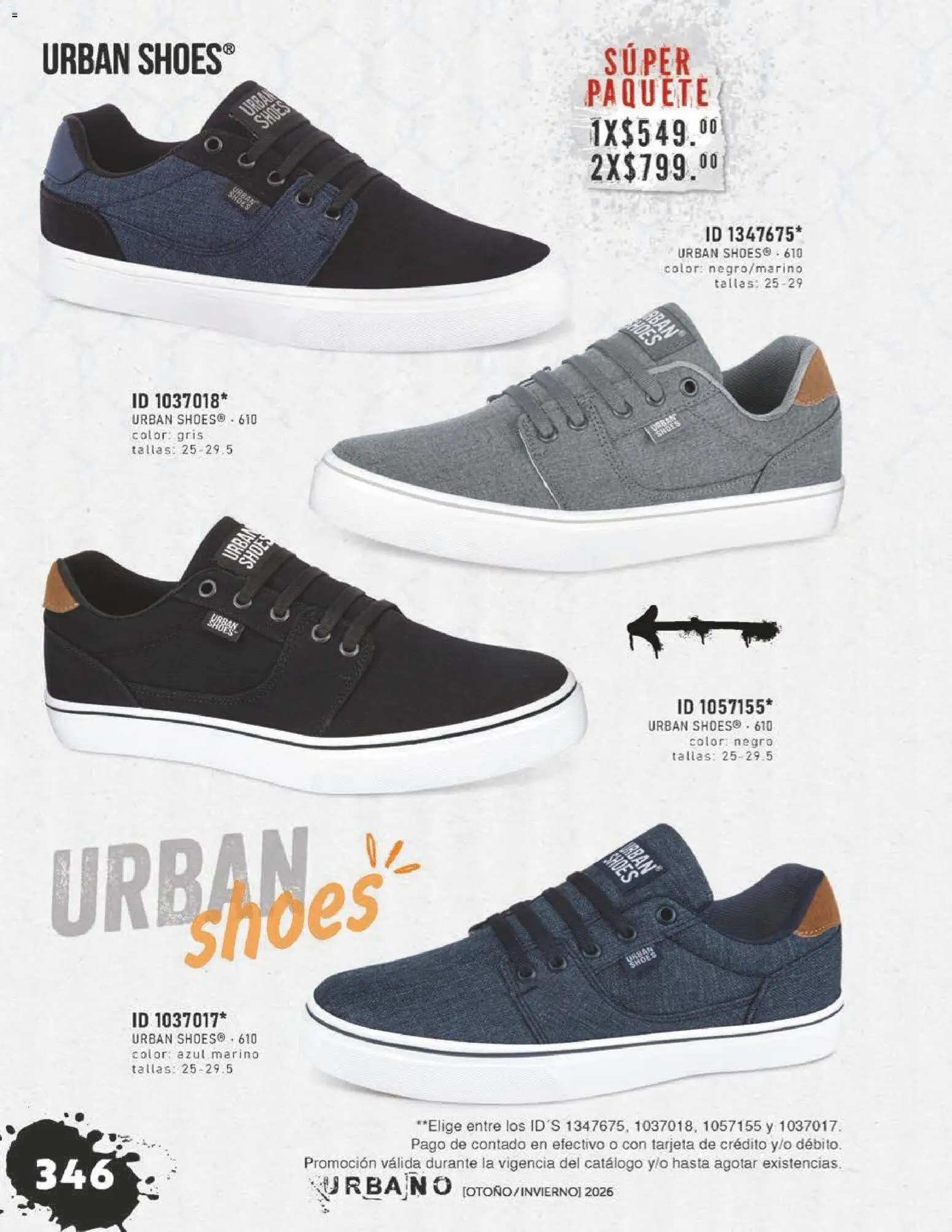 Nuevas ofertas de Price Shoes válidas en toda la República Mexicana desde el 31/07/2026. ¡Encuentra las mejores ofertas en Price Shoes catálogo Urbano! | Página: 346