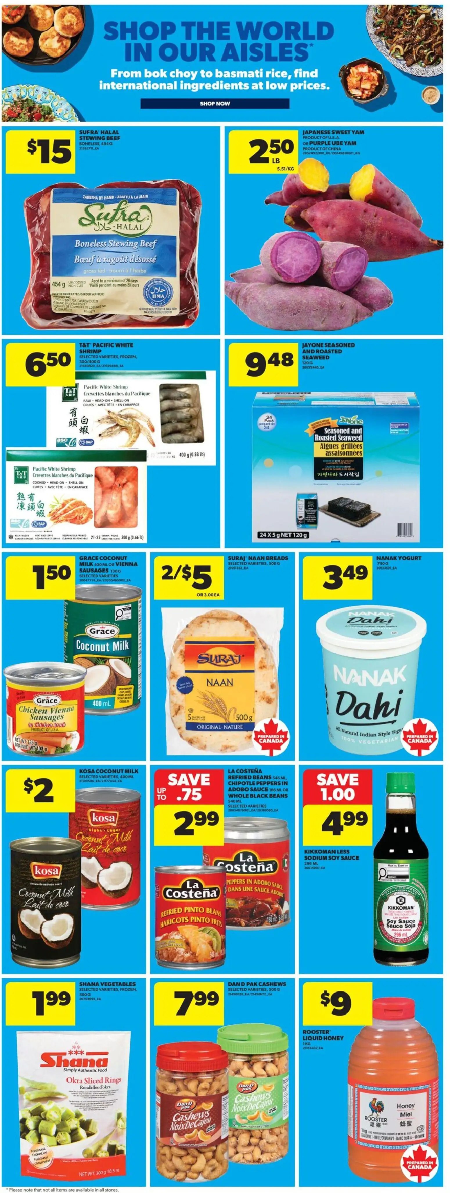Real Canadian Superstore flyer valid from Jul 9, 2026 | Page: 24 | Products: Beef, Milk, Yogurt, Chicken